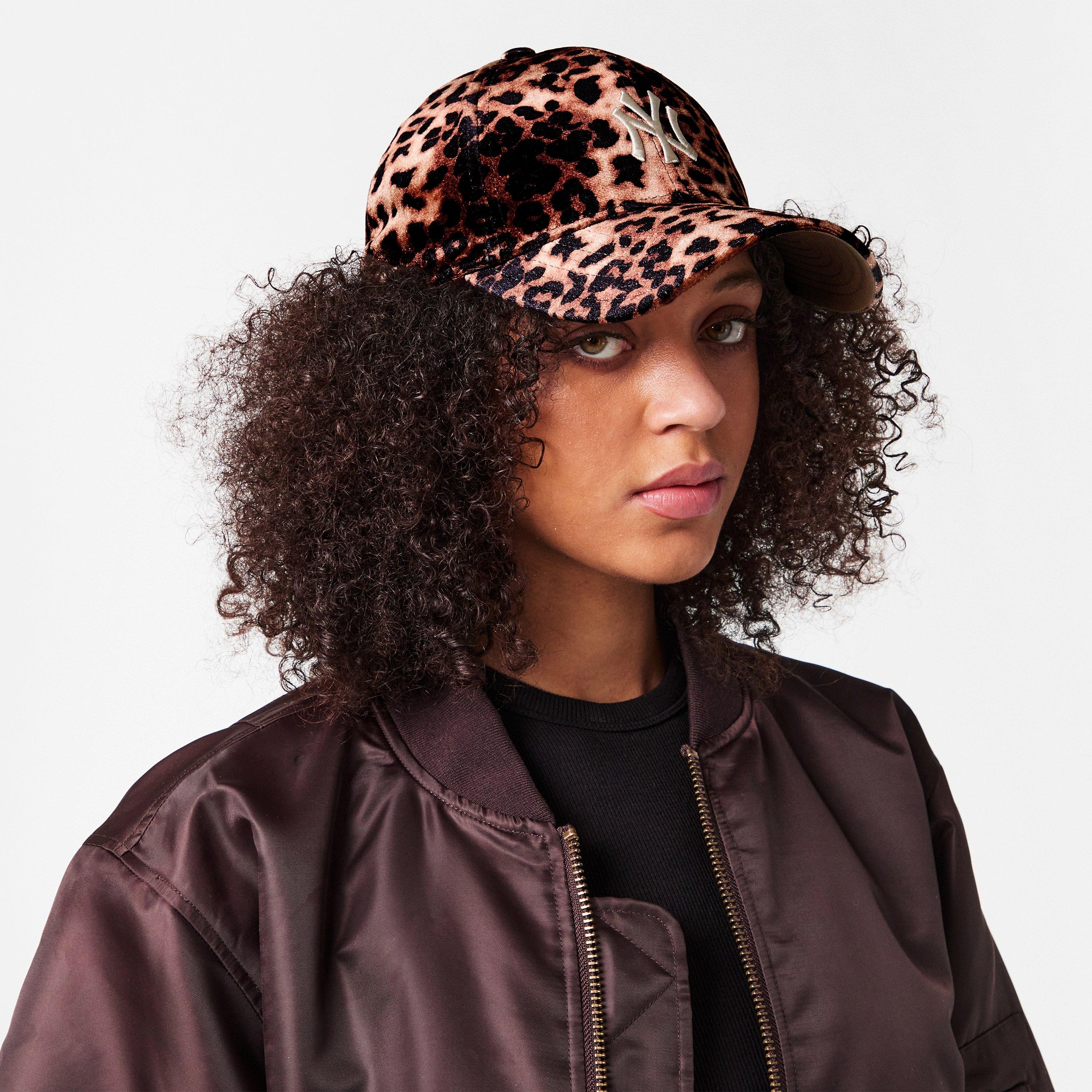 NY Leopard - New Era - Women's New York Yankees Velour Baseball Cap - 3