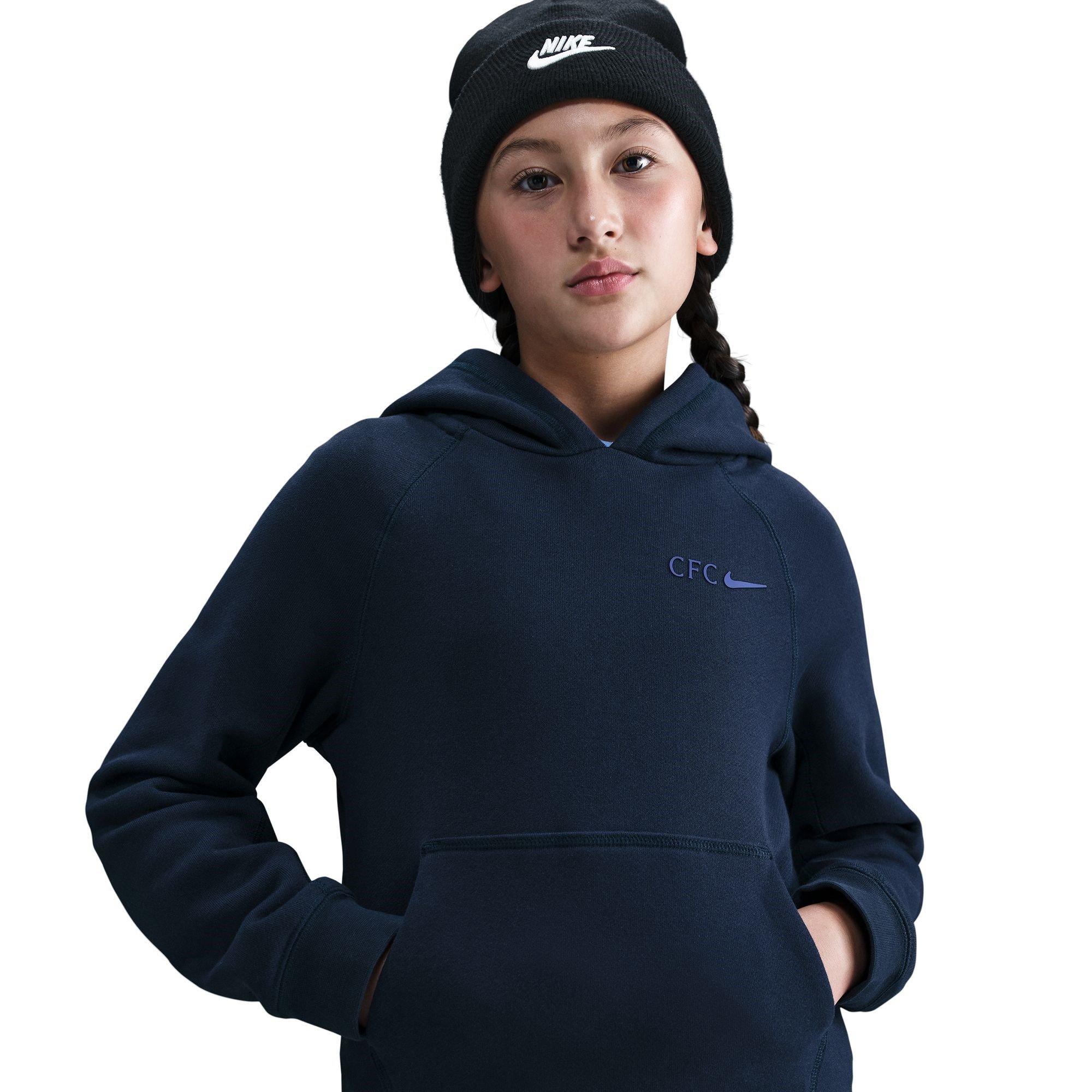Nike Boys Chelsea Air Hoodie Juniors - Blue - 13 (XL)
