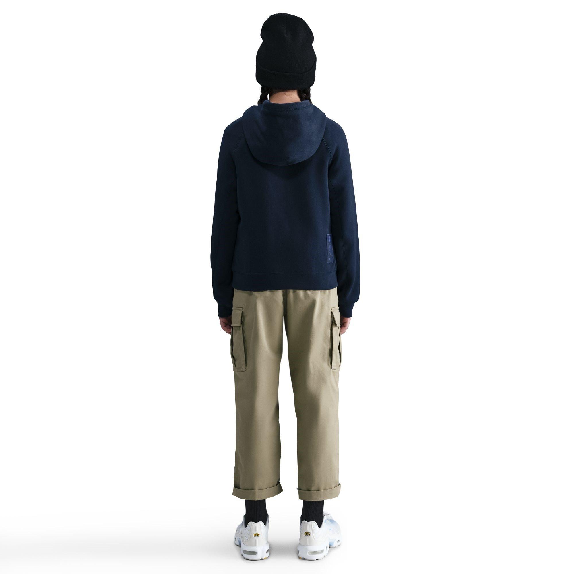 Blue - Nike - Chelsea Air Hoodie Juniors - 4