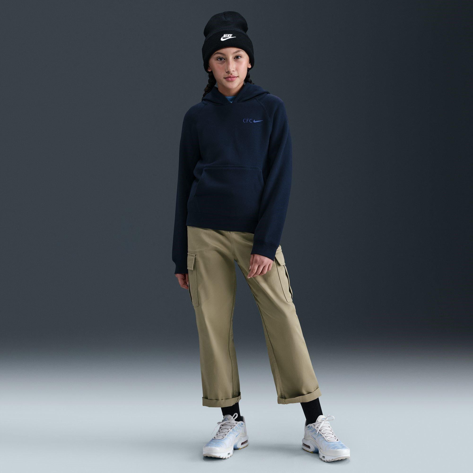 Blue - Nike - Chelsea Air Hoodie Juniors - 7