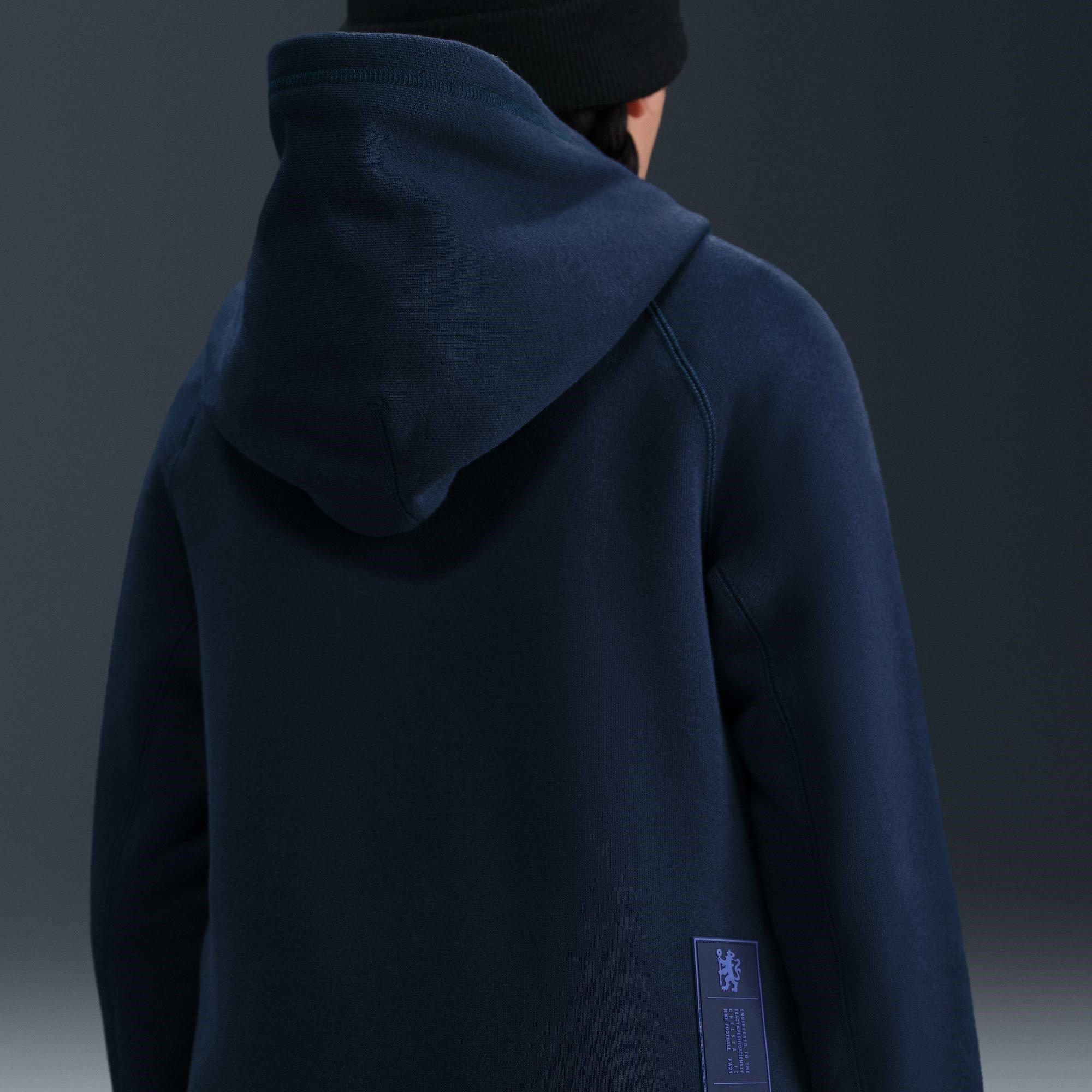 Blue - Nike - Chelsea Air Hoodie Juniors - 9