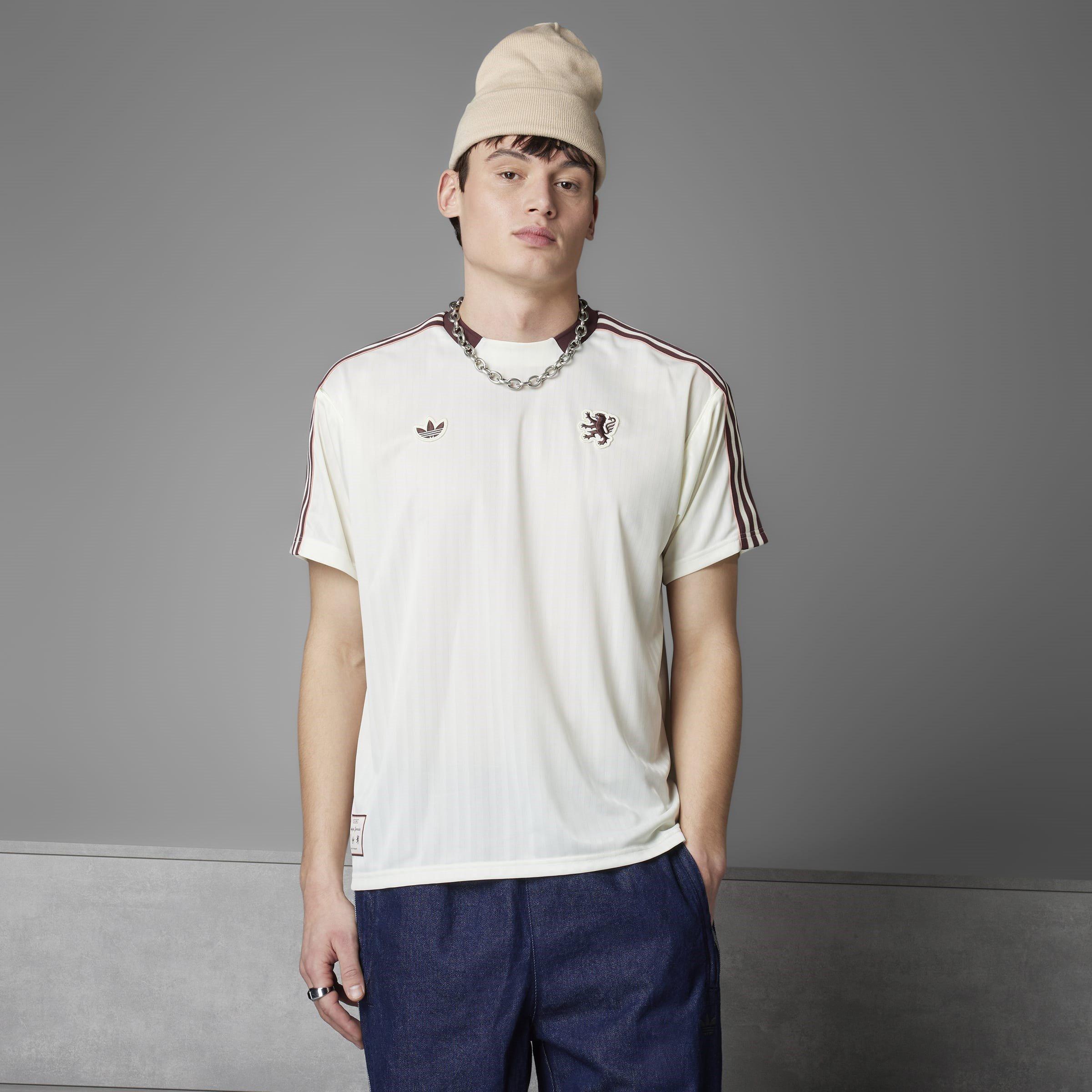 Nude - adidas - Olympique Lyonnais Terrace 2024 2025 Icons Shirt Womens - 11