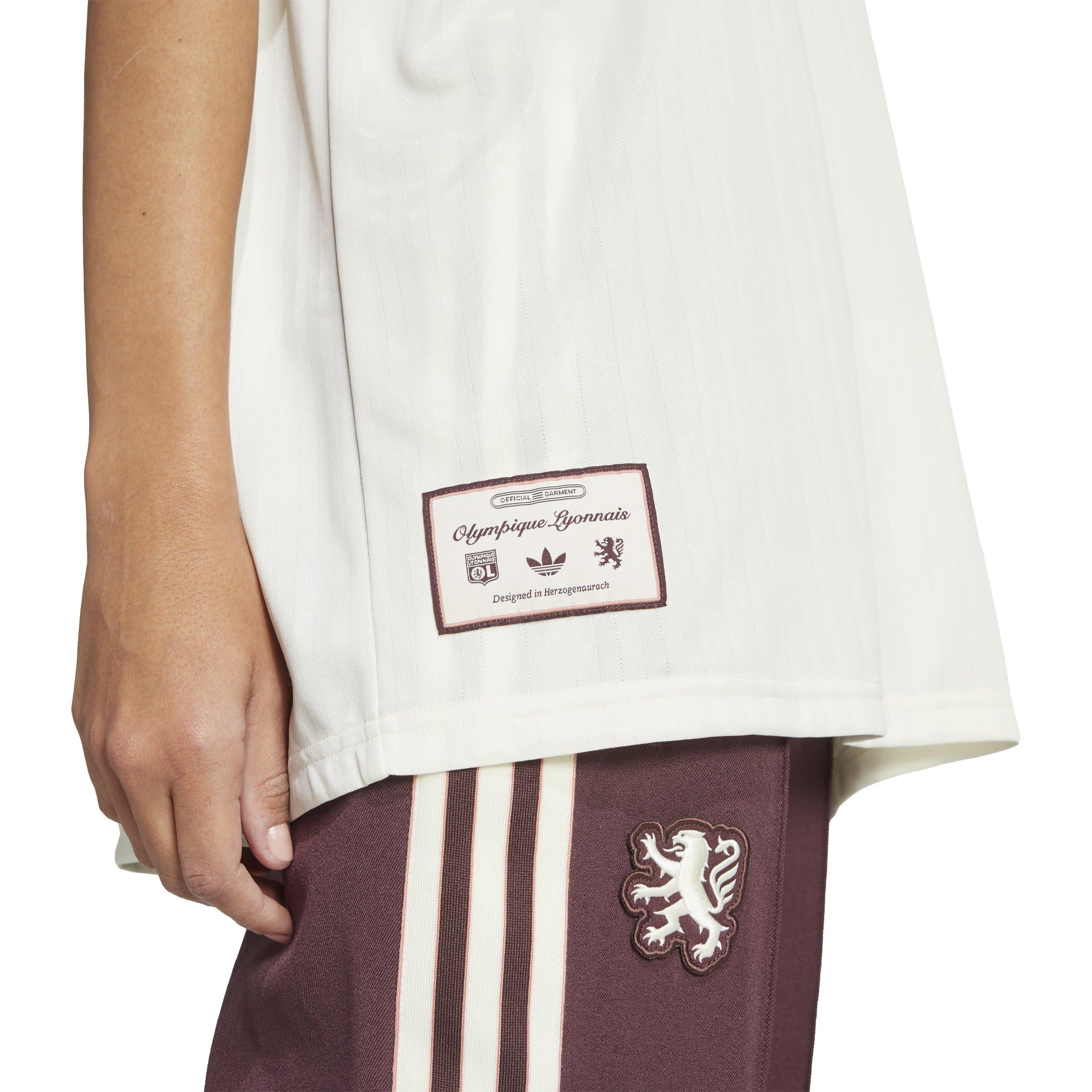 Nude - adidas - Olympique Lyonnais Terrace 2024 2025 Icons Shirt Womens - 9