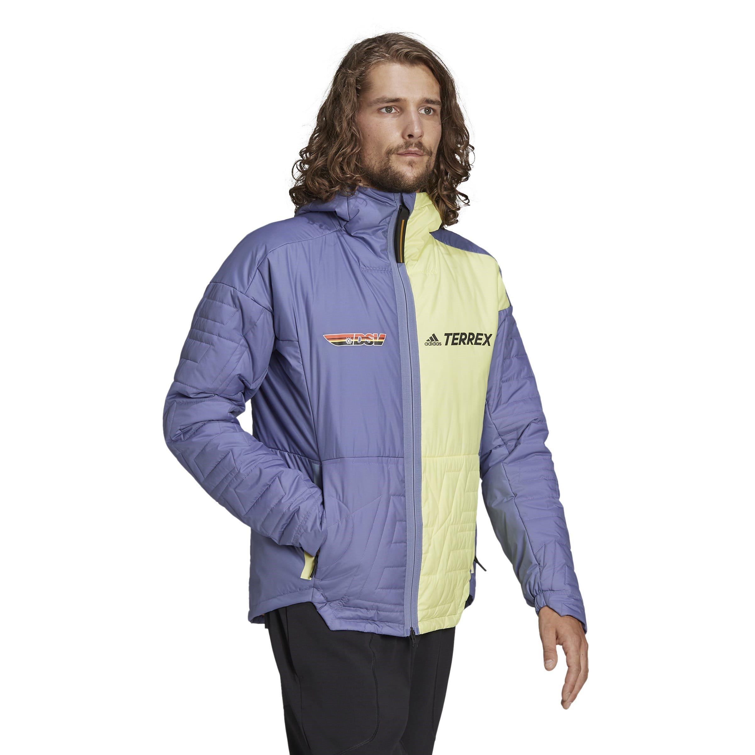 Órbita Violeta - adidas - Terrex MYSHELTER Primaloft Hooded Padded Jacket Me - 4