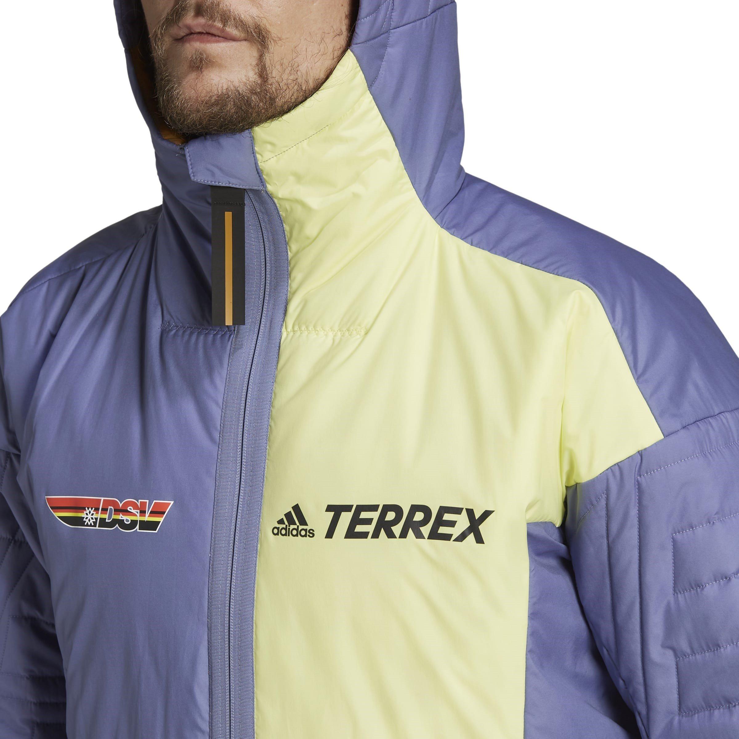 Órbita Violeta - adidas - Terrex MYSHELTER Primaloft Hooded Padded Jacket Me - 6