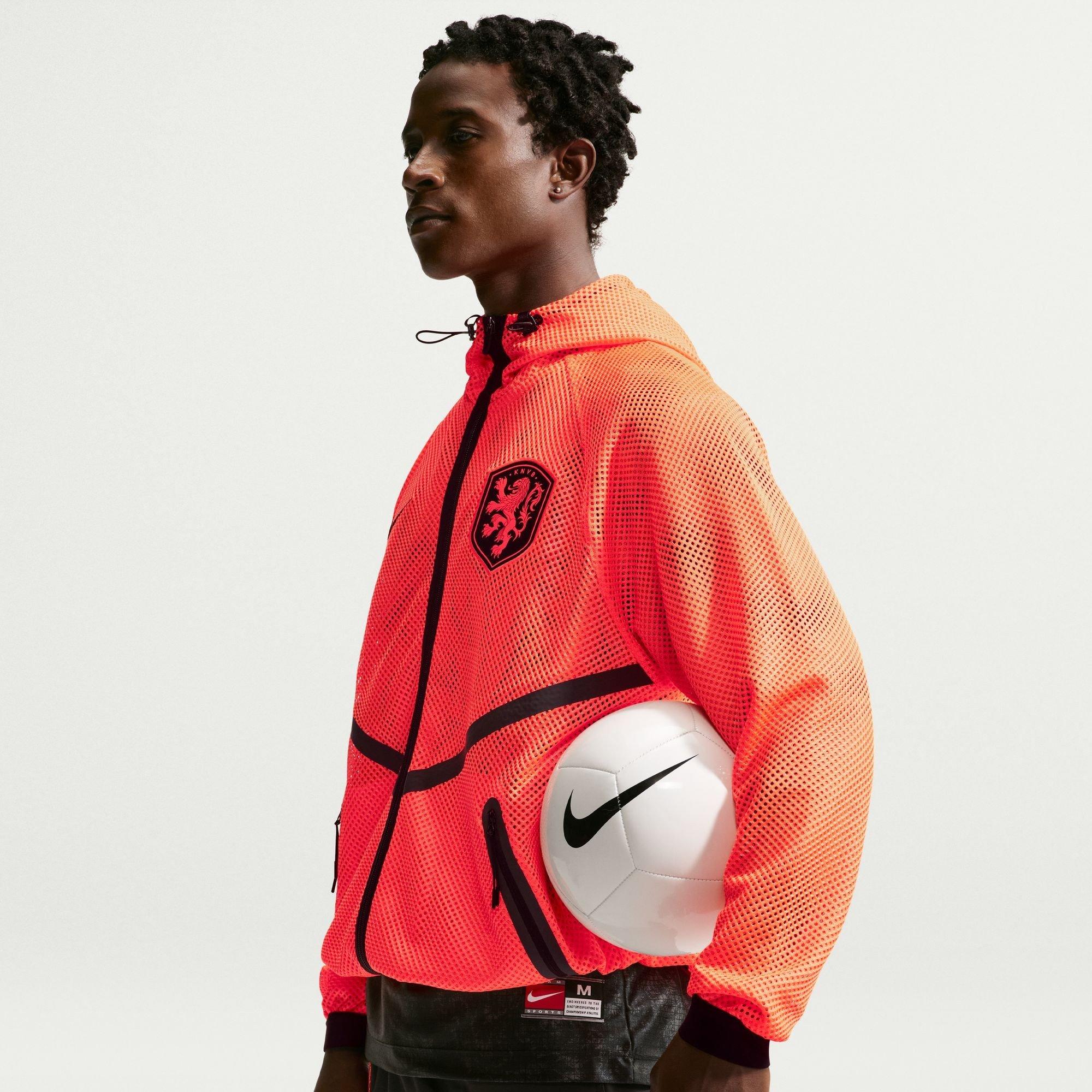 Orange/Noir - Nike - Men's Netherlands International Licensed Tracksuit Top - 3