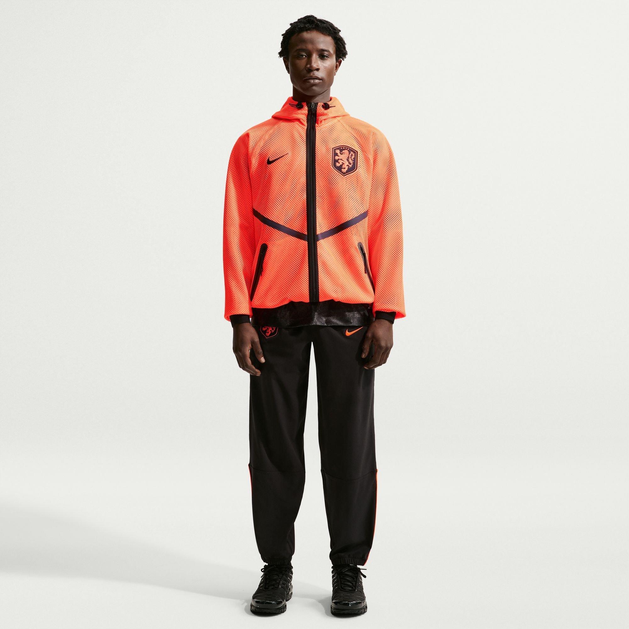 Orange/Noir - Nike - Men's Netherlands International Licensed Tracksuit Top - 4