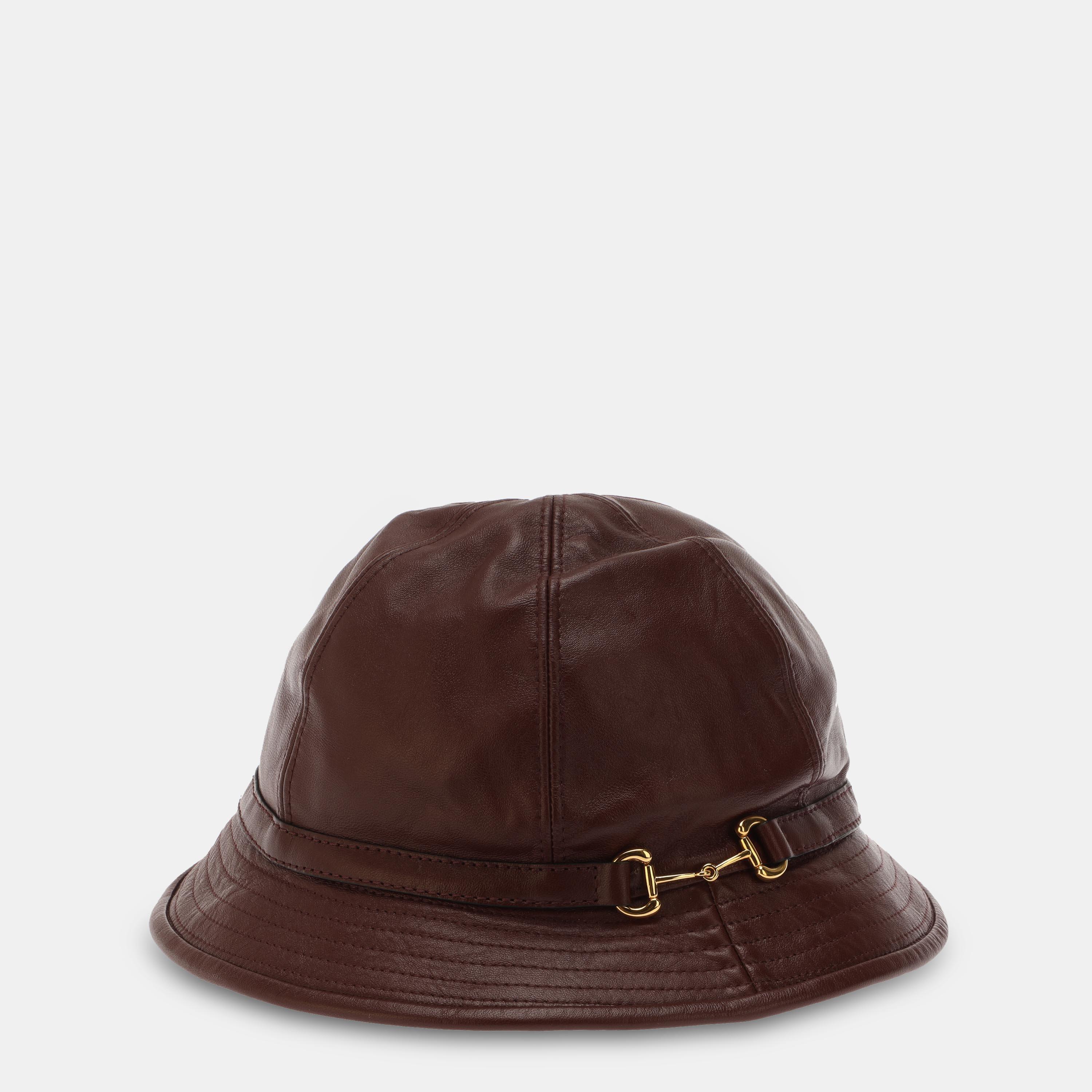 Gucci Women's Bucket Hat - Mineral Red - Med/Lge