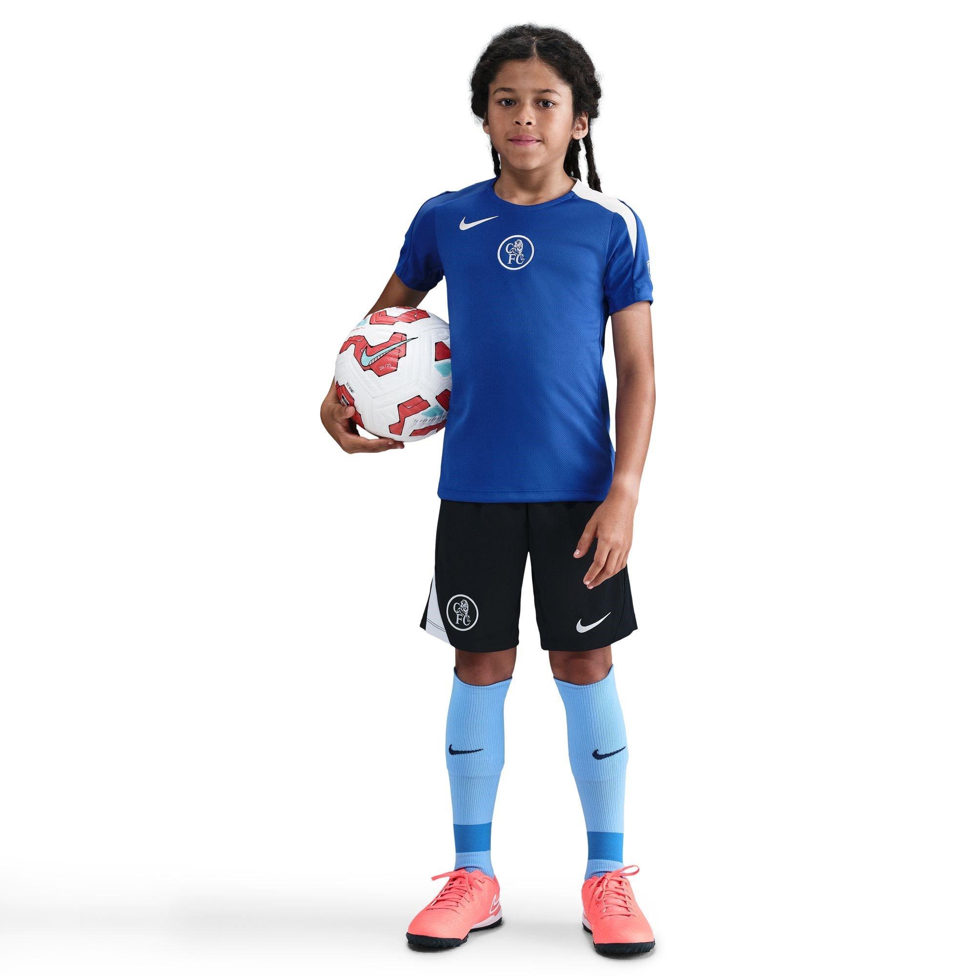 Blue/Silver - Nike - Chelsea Strike Top 2025 2026 Juniors - 3