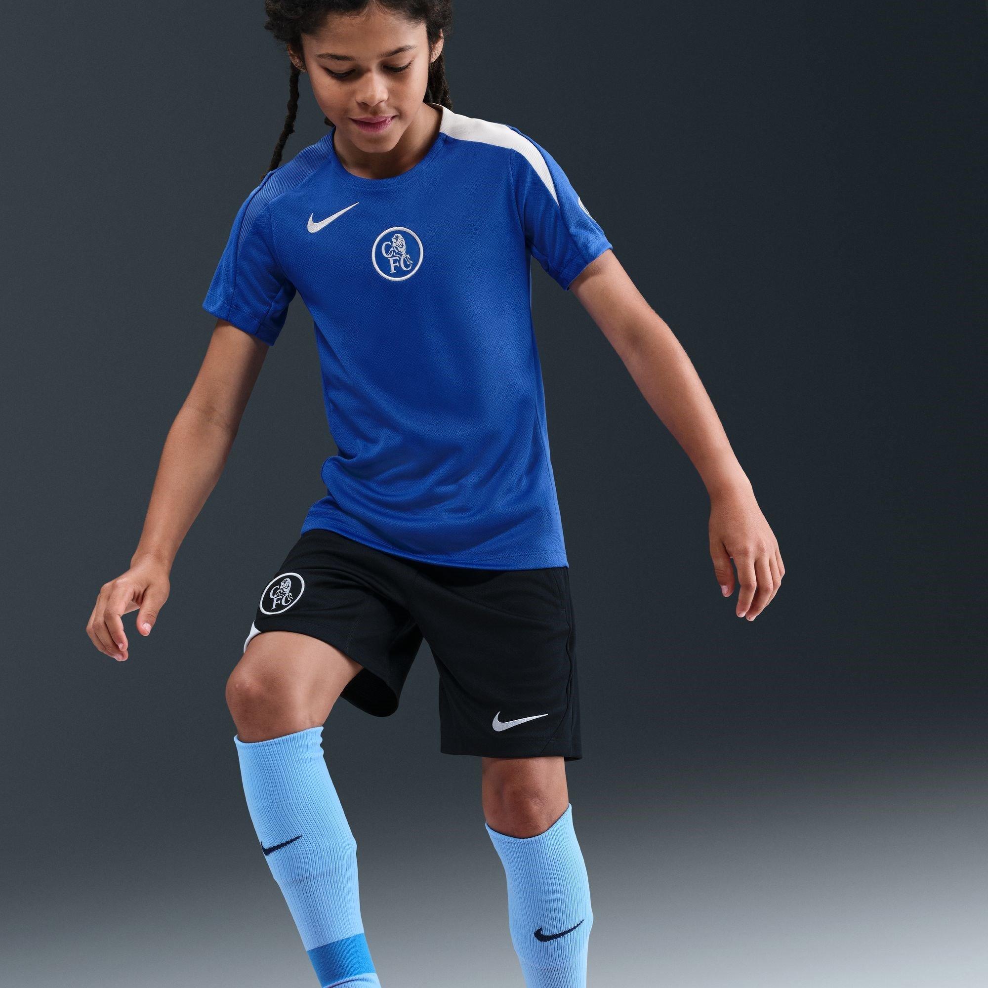 Blue/Silver - Nike - Chelsea Strike Top 2025 2026 Juniors - 10
