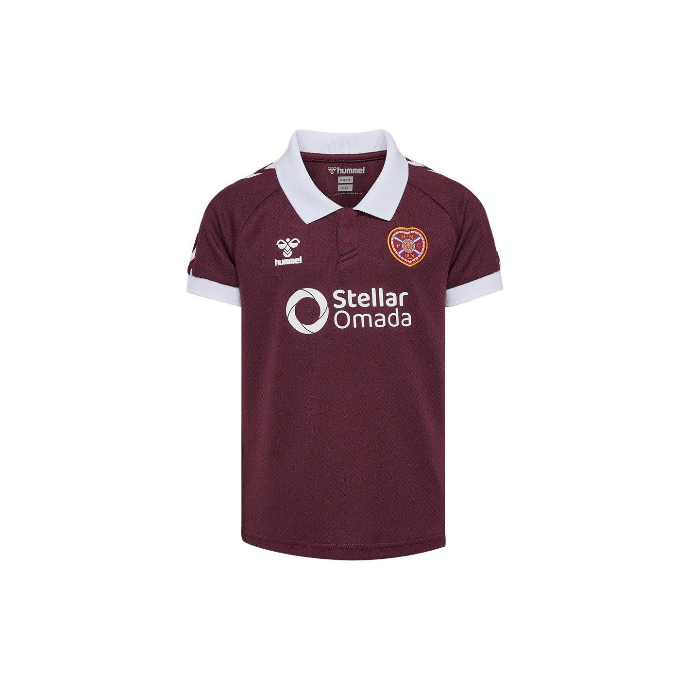 Granate/Blanco - Hummel - Hearts Home Shirt 2026/27 Juniors - 1