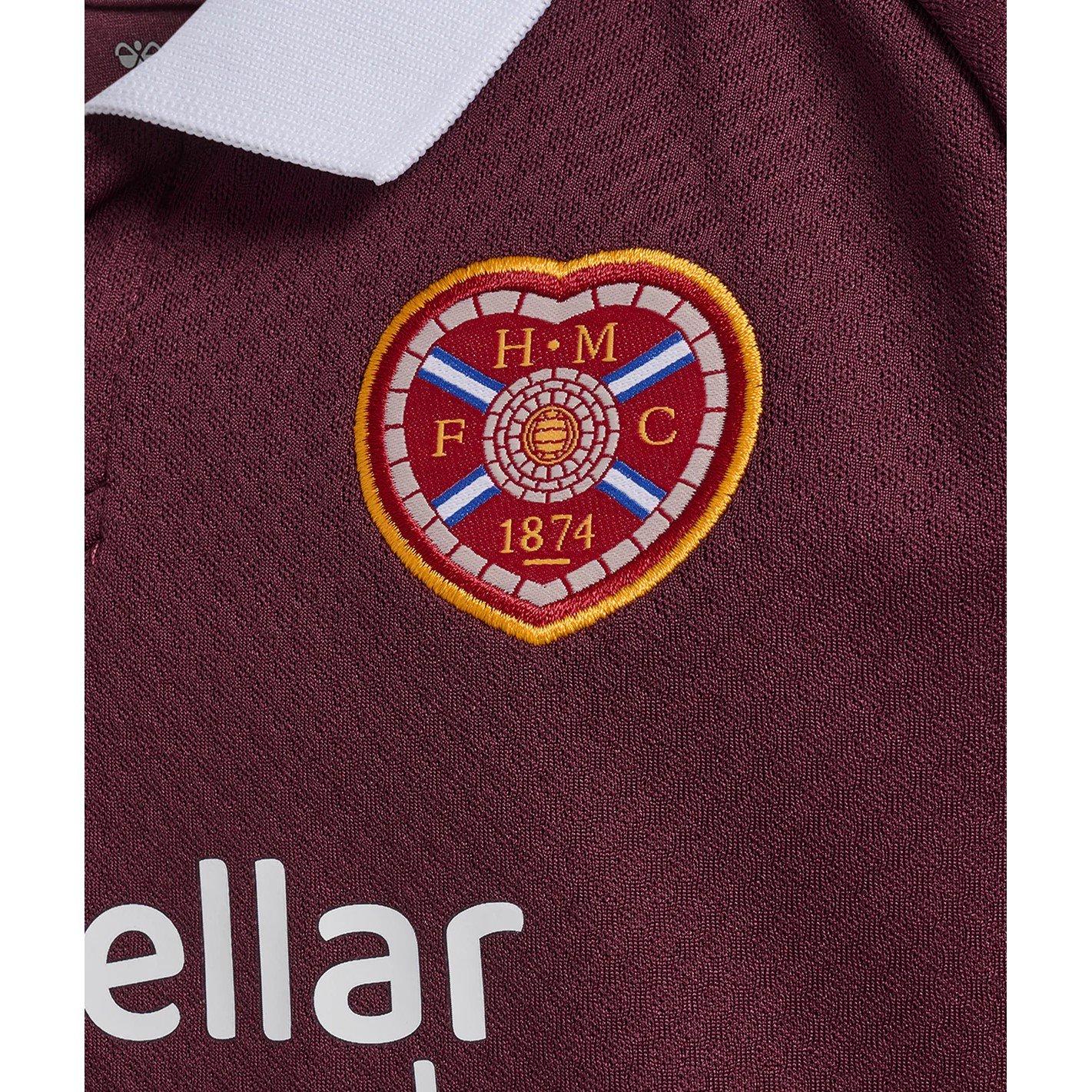 Granate/Blanco - Hummel - Hearts Home Shirt 2026/27 Juniors - 5