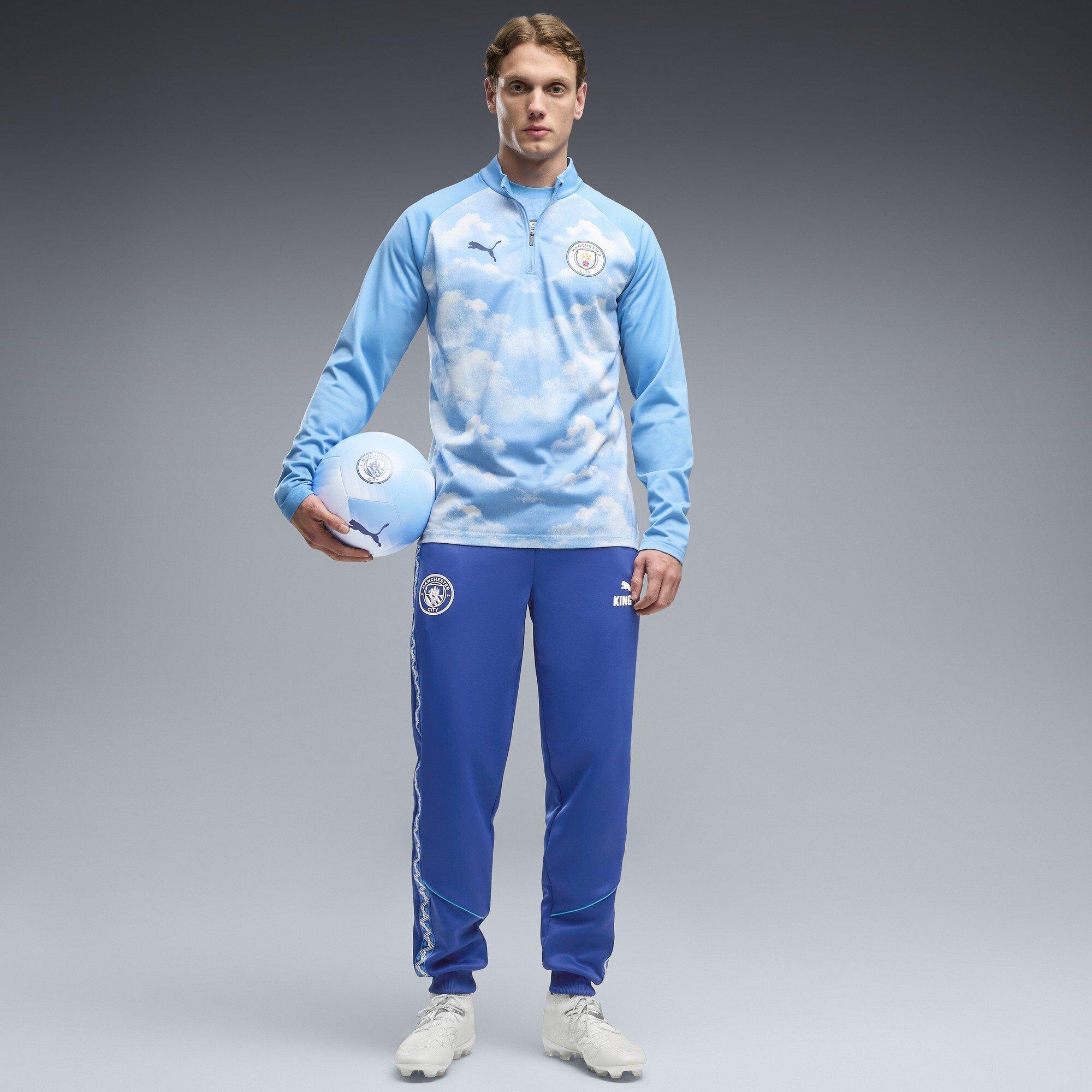 Blå/Marineblå - Puma - Manchester City Pre Match Drill Top 2026/27 Mens - 5