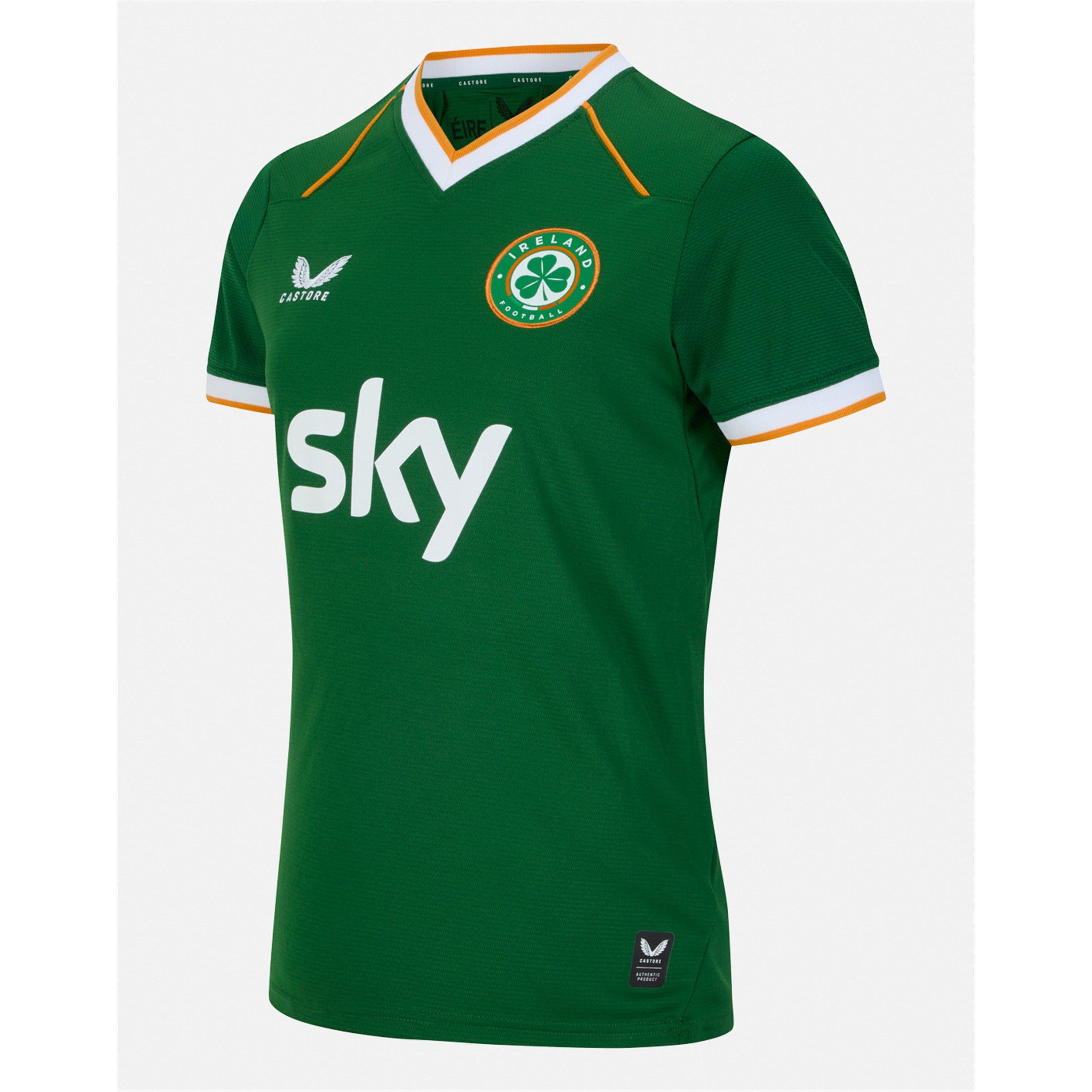 Vert/Blanc - Castore - Castore Ireland Home Jersey Ladies - 2