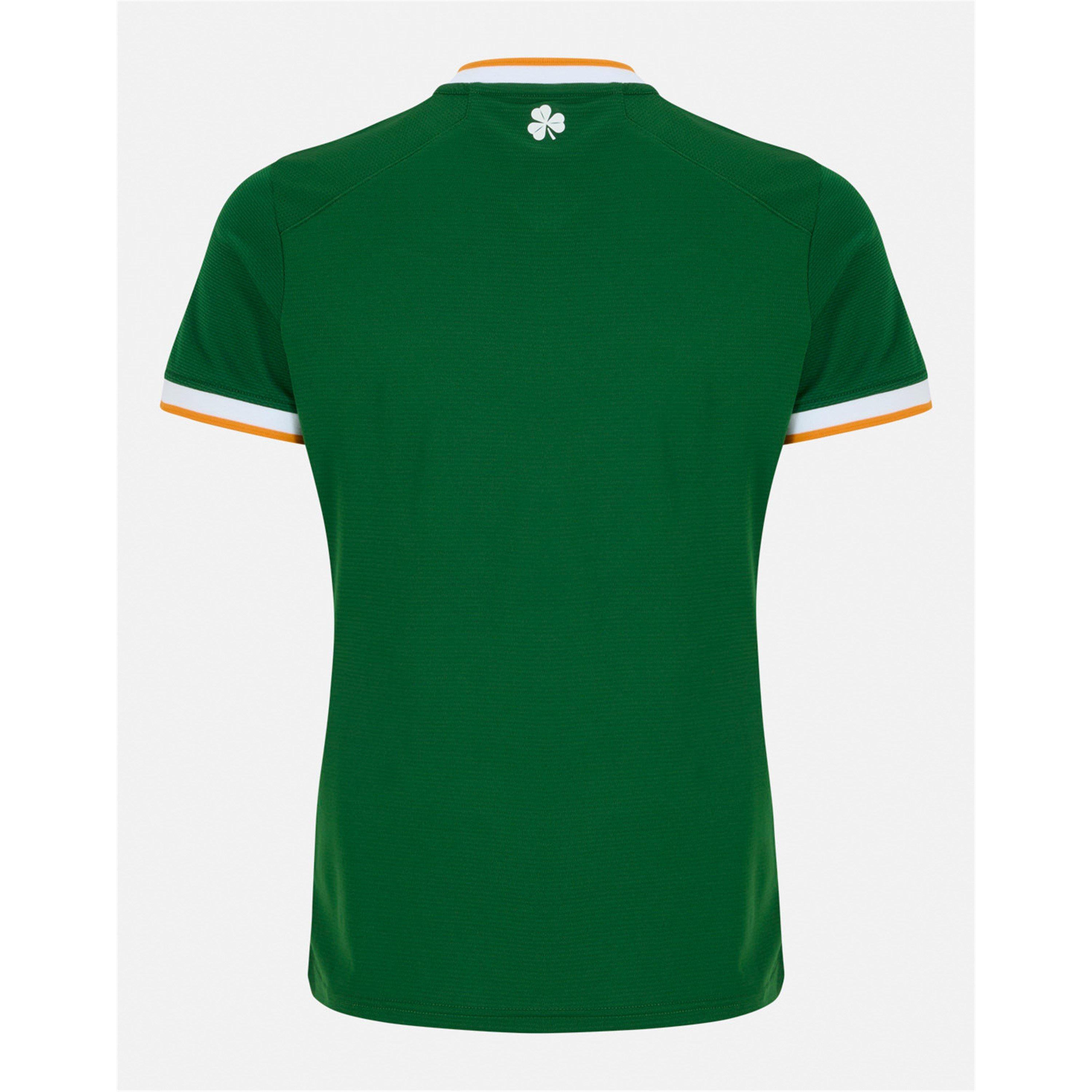 Vert/Blanc - Castore - Castore Ireland Home Jersey Ladies - 3
