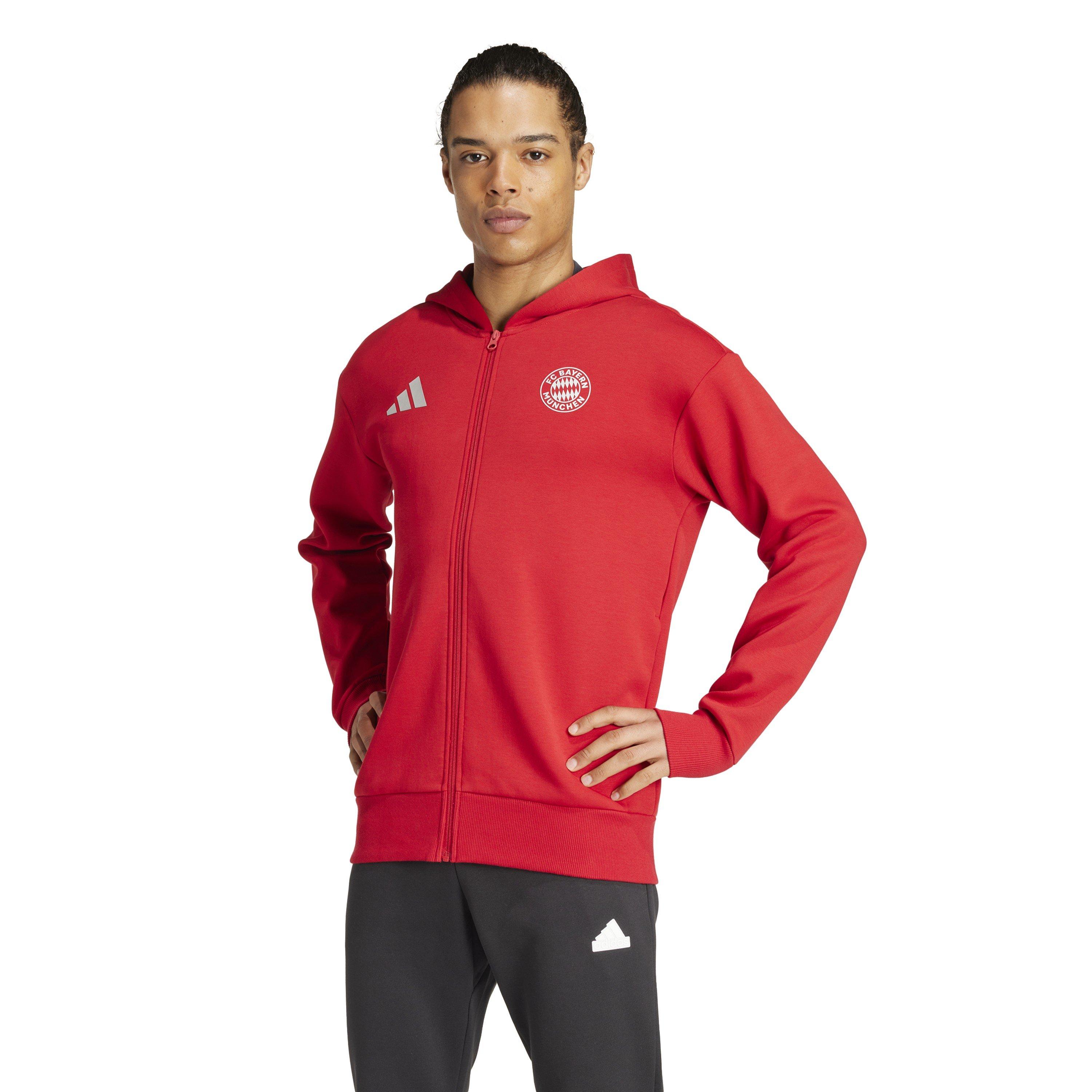 Squadra Potere Rosso - adidas - Fcb Anth Jkt Tracksuit Top Mens - 2