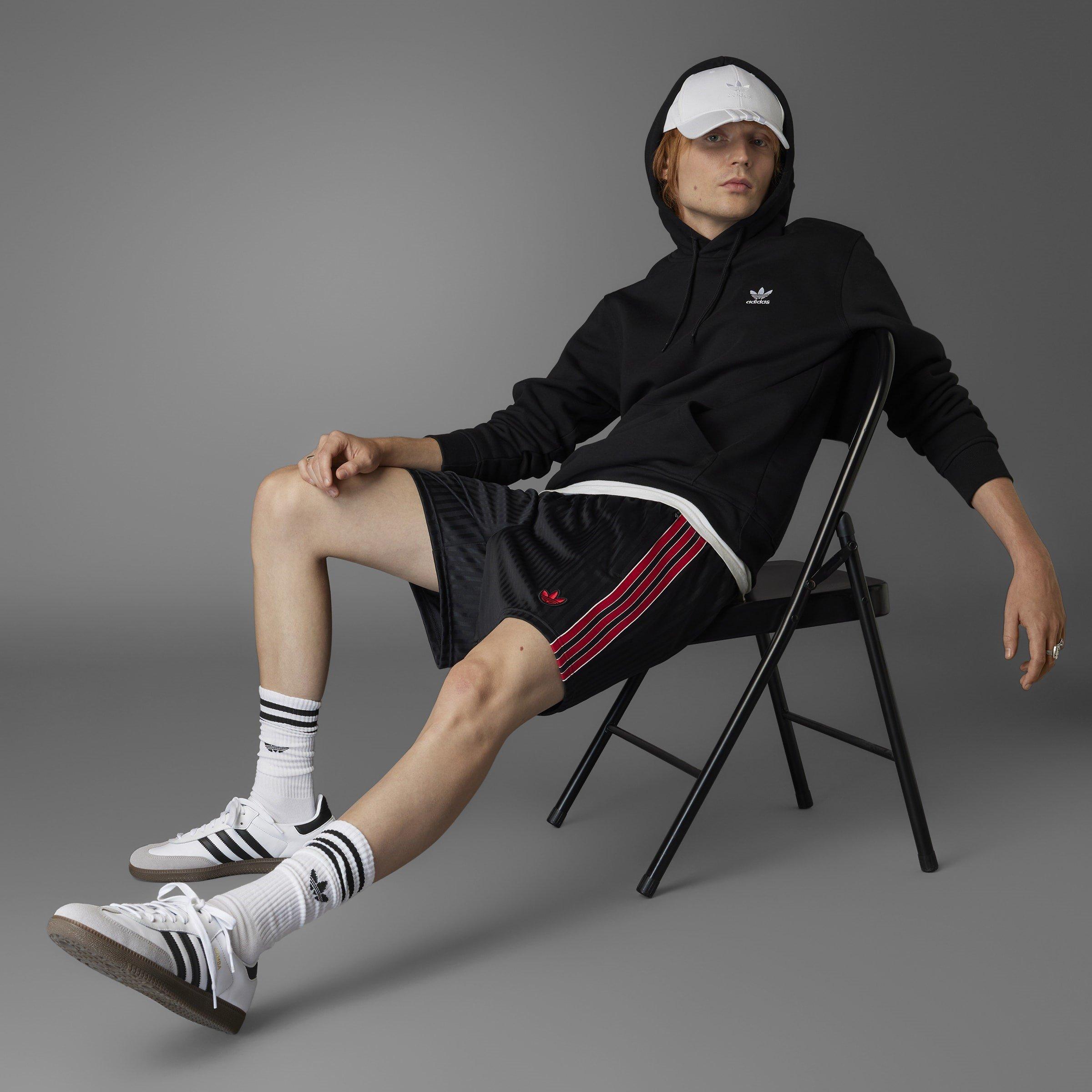 Schwarz - adidas - Manchester United FC Terrace Icons Shorts Adults - 10