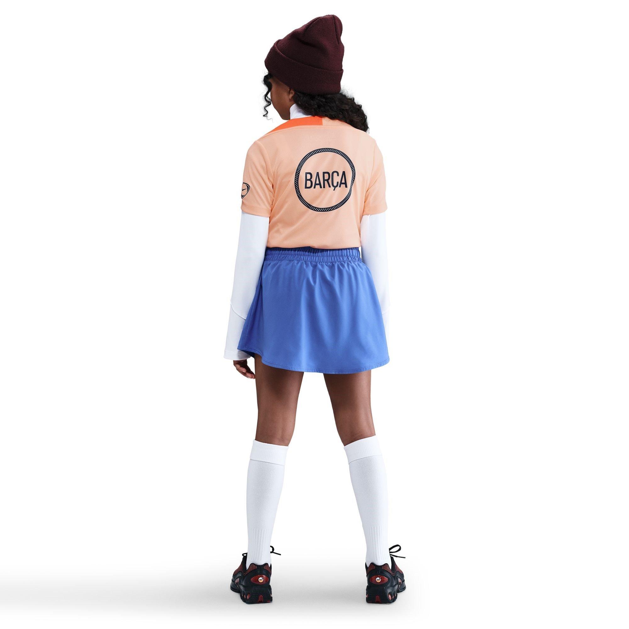 Azul/Naranja - Nike - Barcelona Strike Third Top 2025 2026 Juniors - 4
