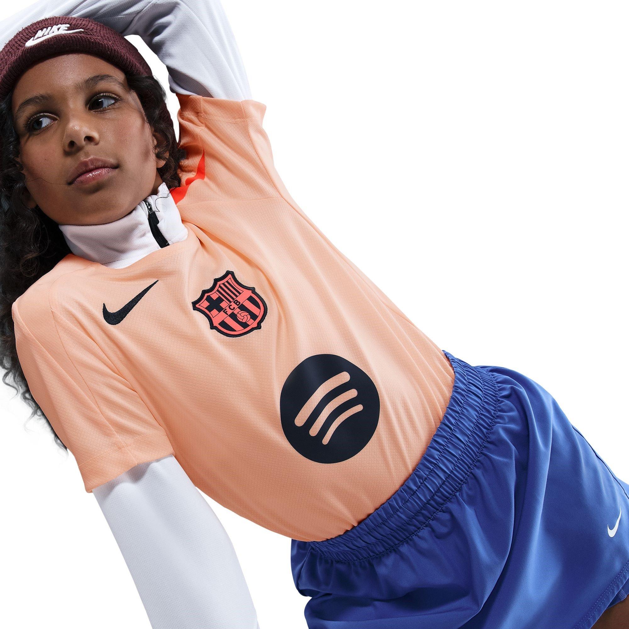 Azul/Naranja - Nike - Barcelona Strike Third Top 2025 2026 Juniors - 5