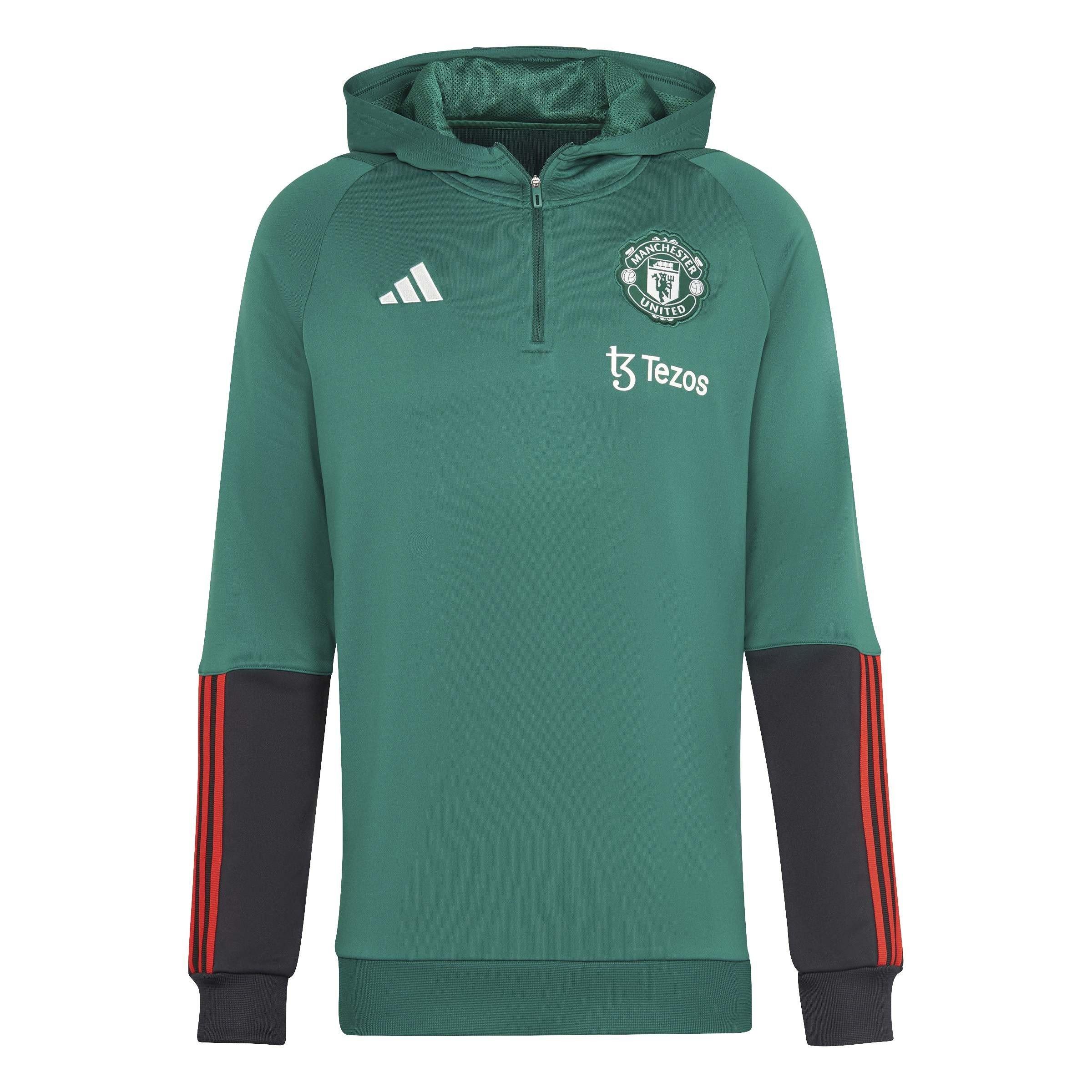 Cgreen/Schwarz - adidas - adidas Mufc Hoody Mens