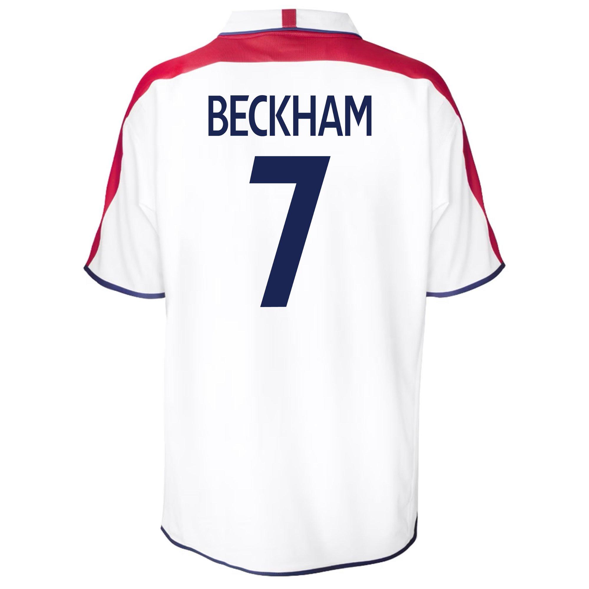 SD England Retro Home Shirt 2004 Adults