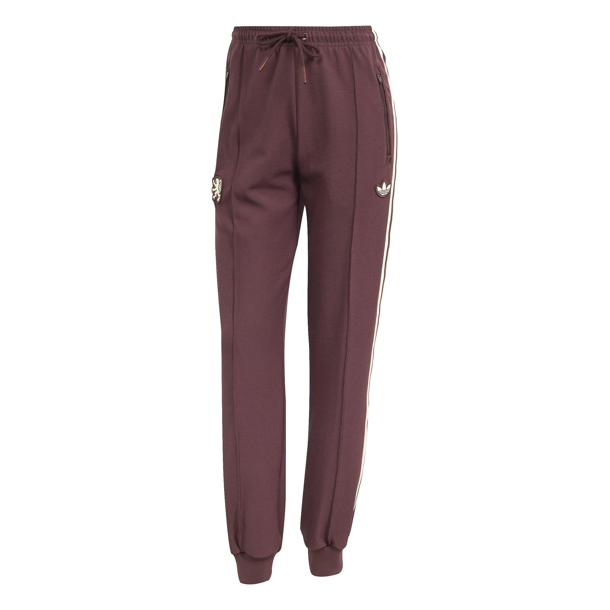 Aurora Ruby - adidas - Olympique Lyonnais Terrace 2024 2025 Icons Tracksuit Bottoms Womens - 1