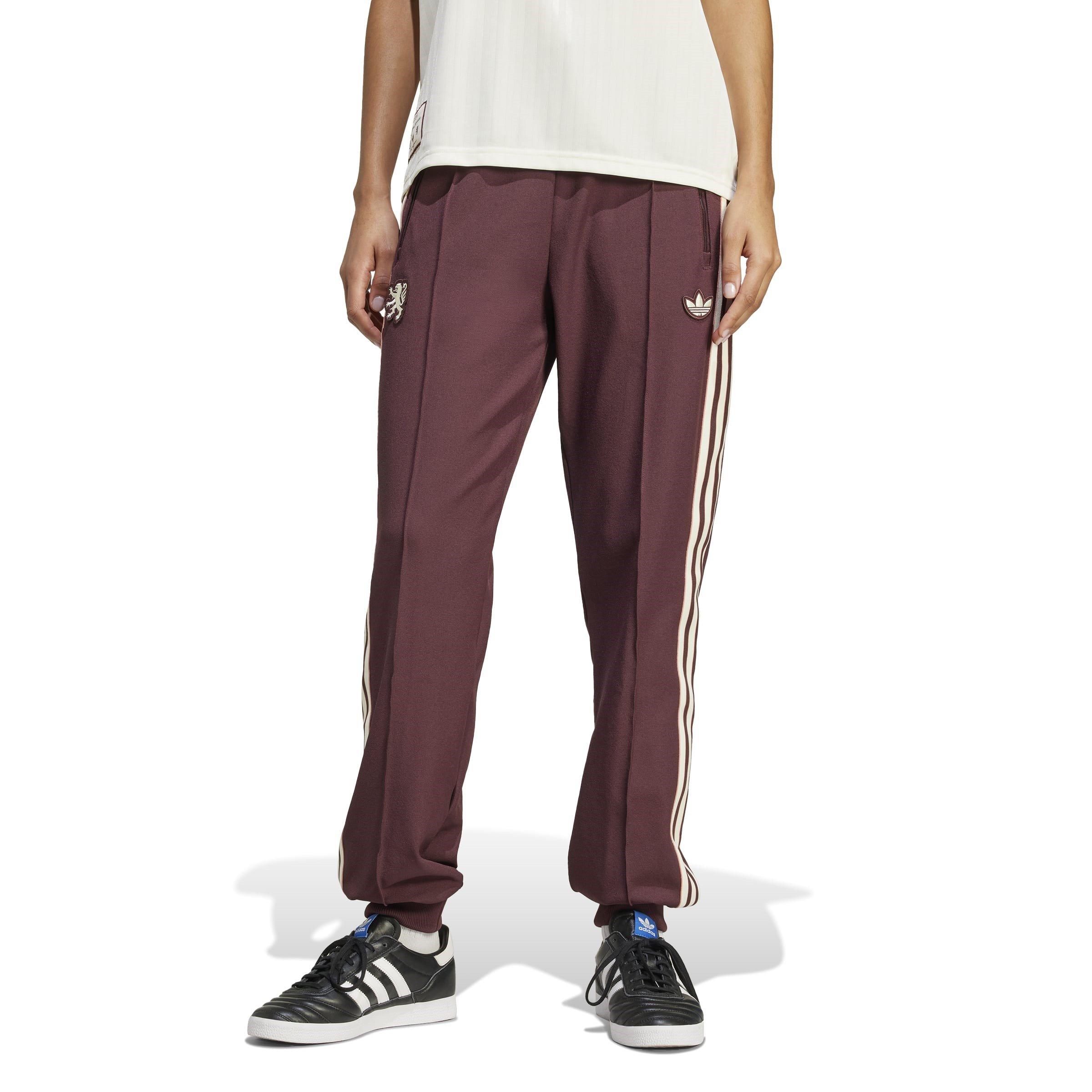Aurora Ruby - adidas - Olympique Lyonnais Terrace 2024 2025 Icons Tracksuit Bottoms Womens - 2