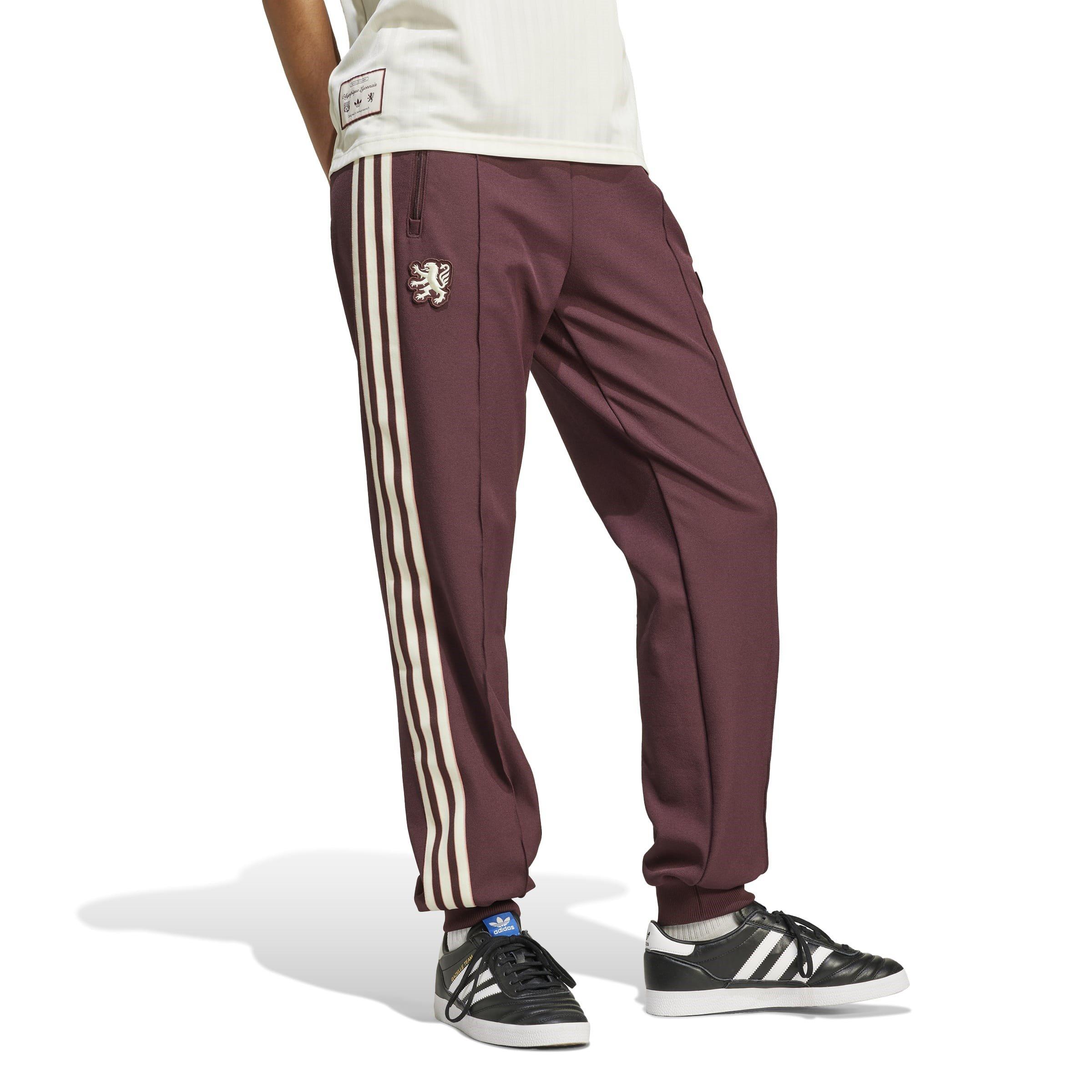 Aurora Ruby - adidas - Olympique Lyonnais Terrace 2024 2025 Icons Tracksuit Bottoms Womens - 4