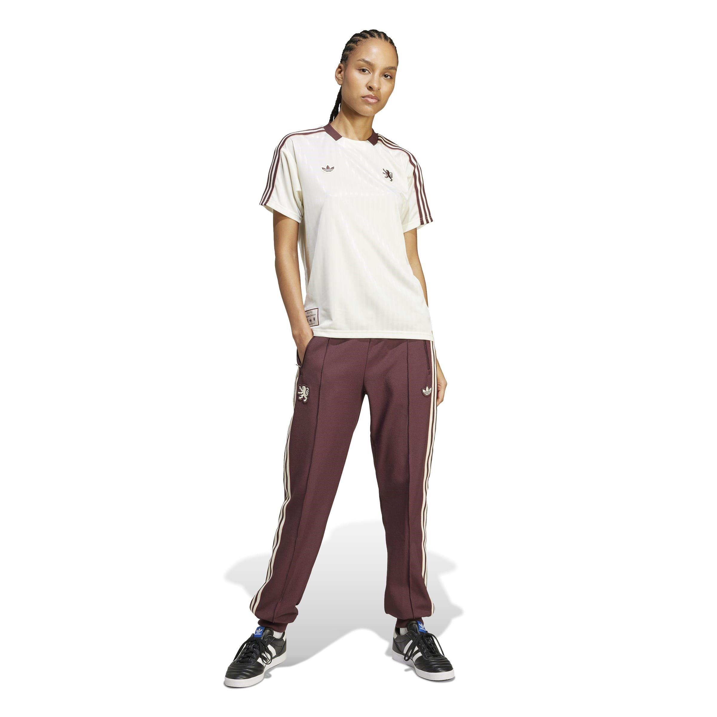 Aurora Ruby - adidas - Olympique Lyonnais Terrace 2024 2025 Icons Tracksuit Bottoms Womens - 7