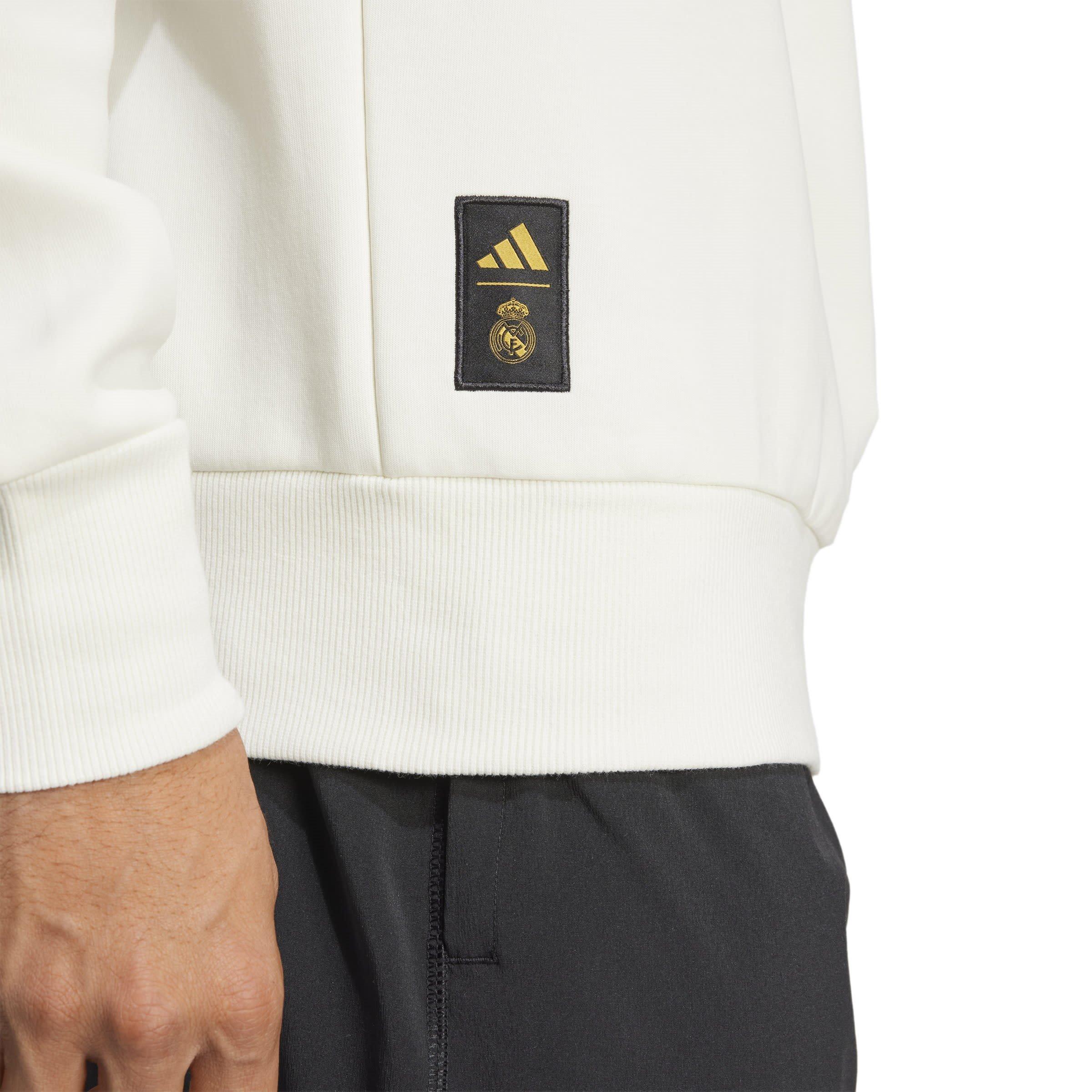 White/Blue - adidas - Real Madrid Hoodie 2025 2026 Mens - 5