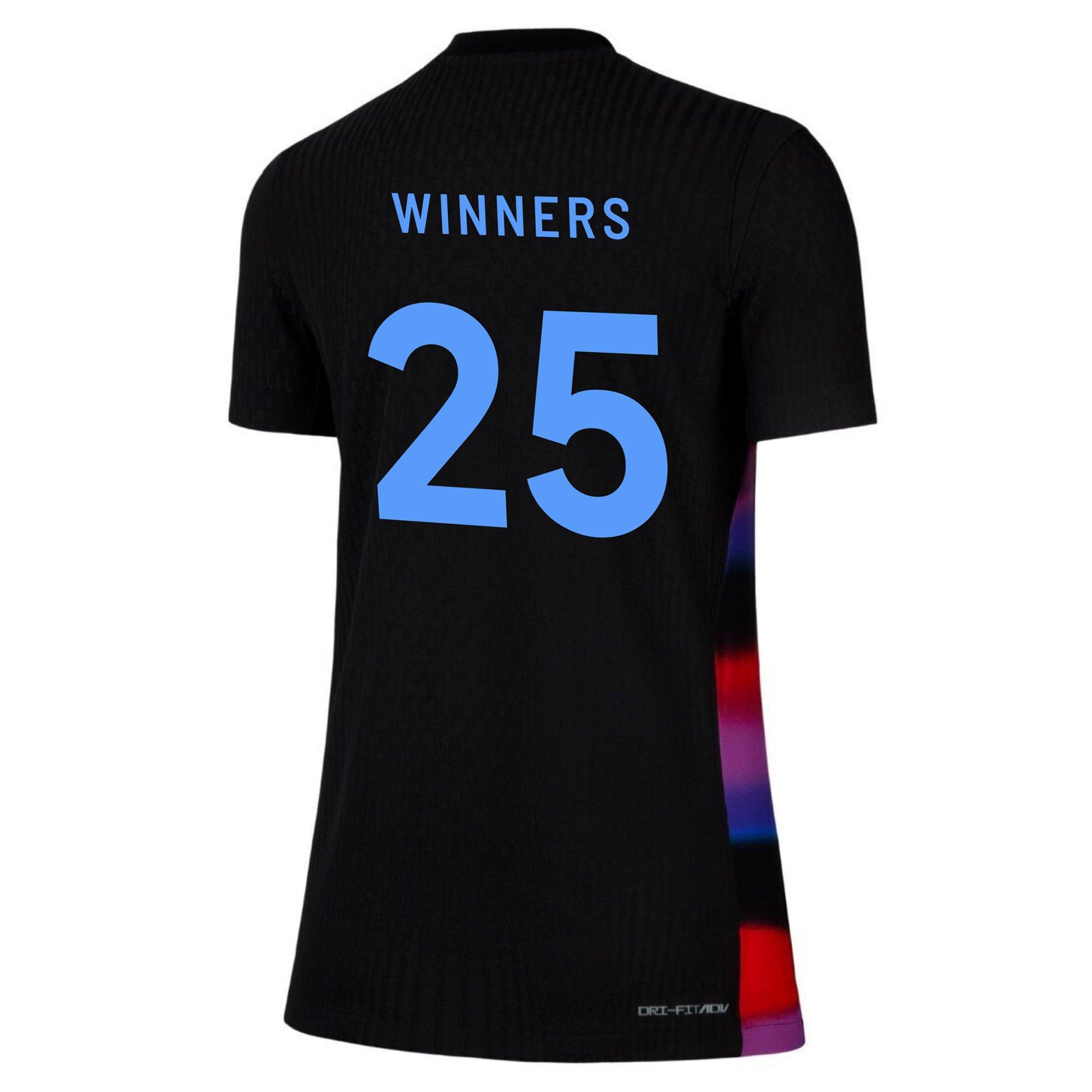 Winners 25 - Nike - England Away Winners Shirt 2025 Womens - 1