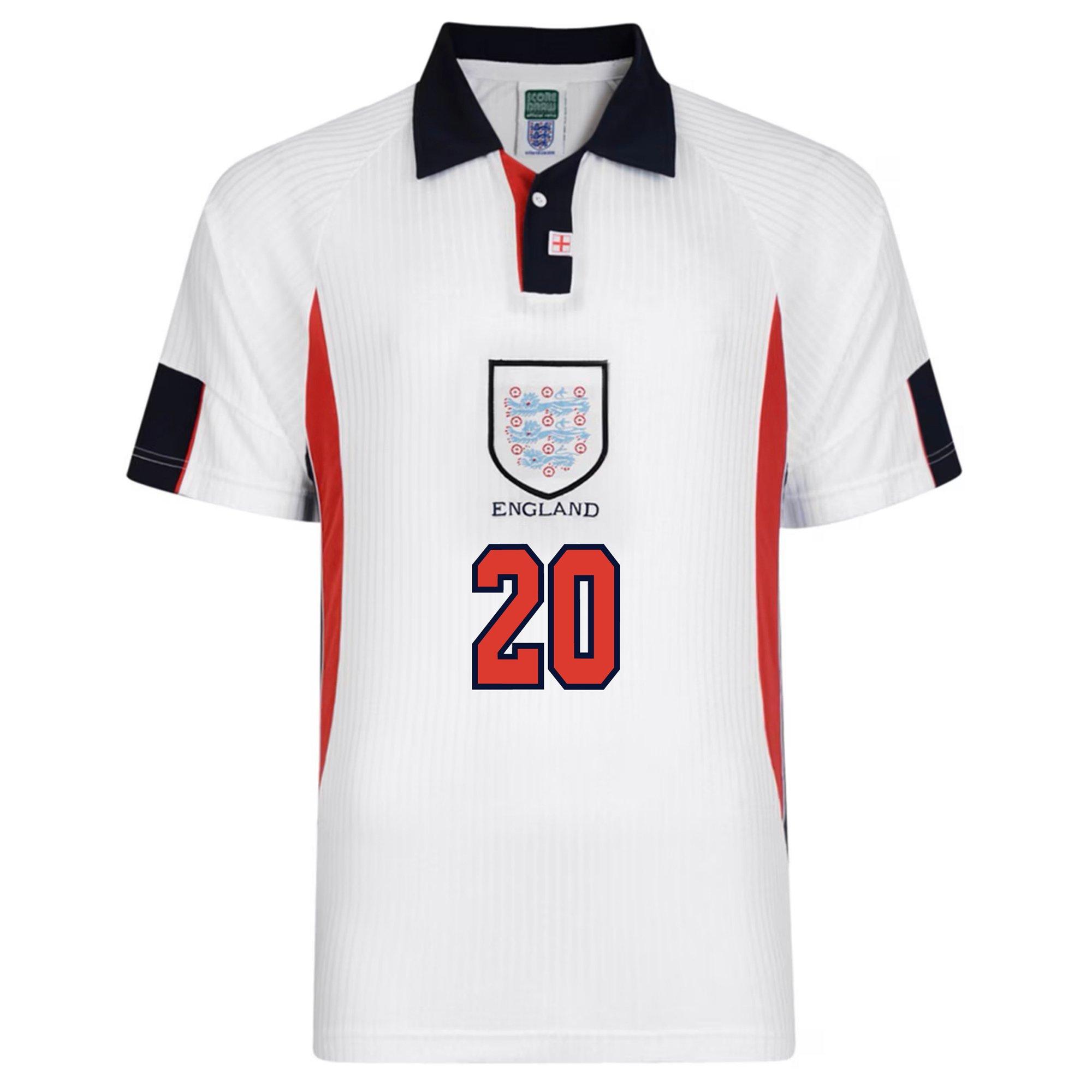 Score Draw England レトロユニフォーム 新品 Score Draw | Score Draw England Home Shirt 1998 | Sports Direct
