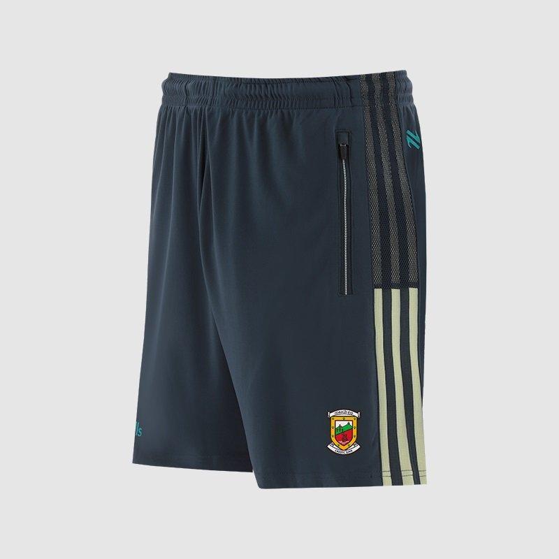 Navy/Mead/Teal - ONeills - Mayo Nepal GAA Poly Shorts Junior - 1
