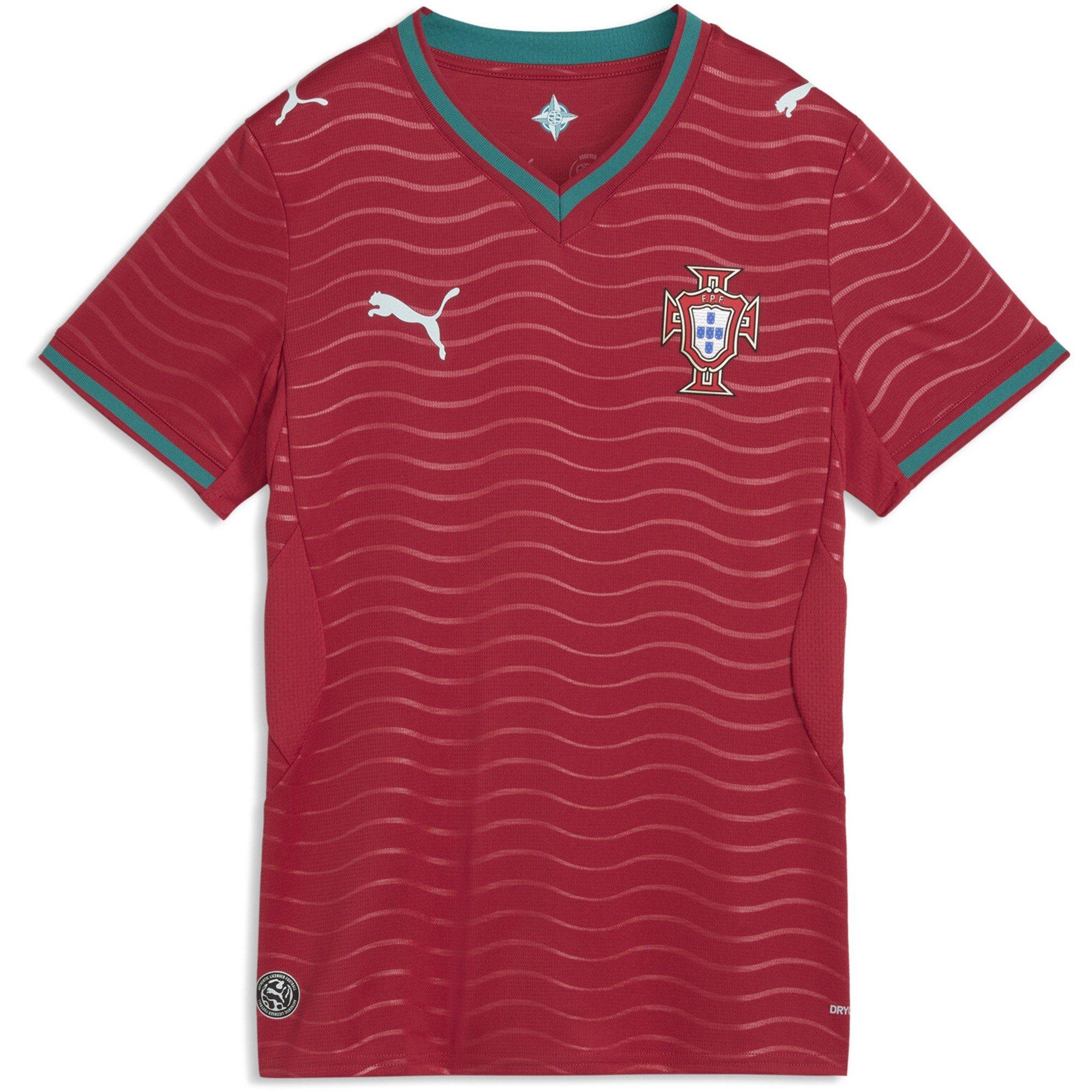 Red/Green - Puma - Portugal Home Shirt World Cup 2026 Womens - 1