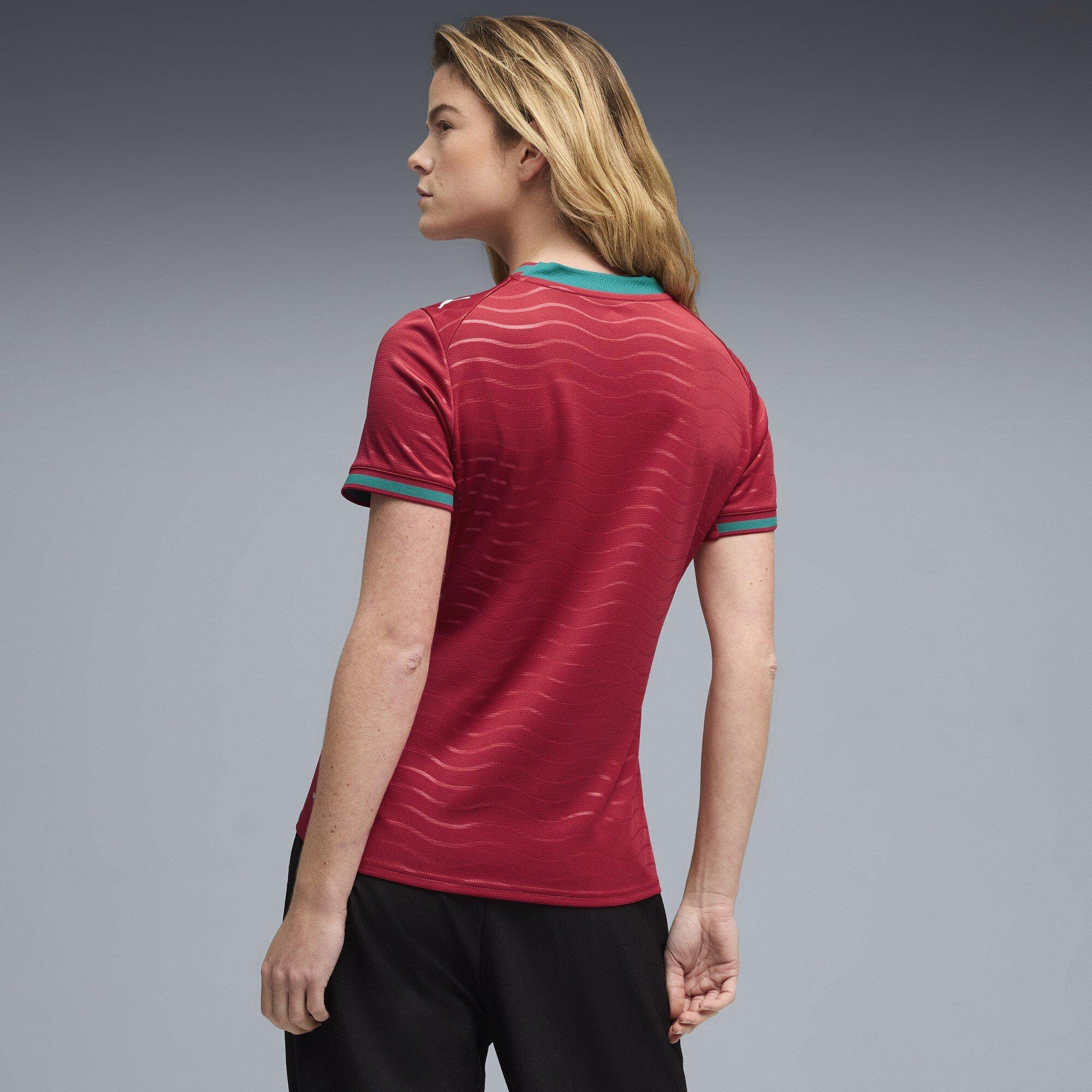 Red/Green - Puma - Portugal Home Shirt 2026 Womens - 5