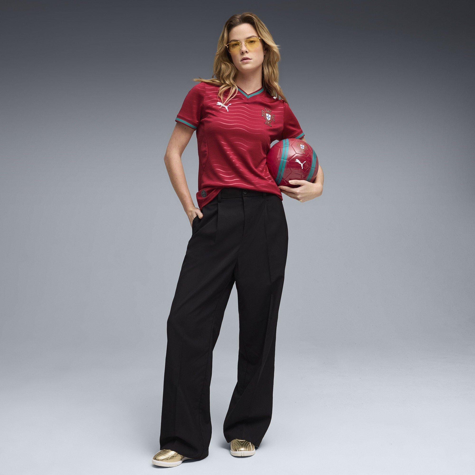 Red/Green - Puma - Portugal Home Shirt 2026 Womens - 7