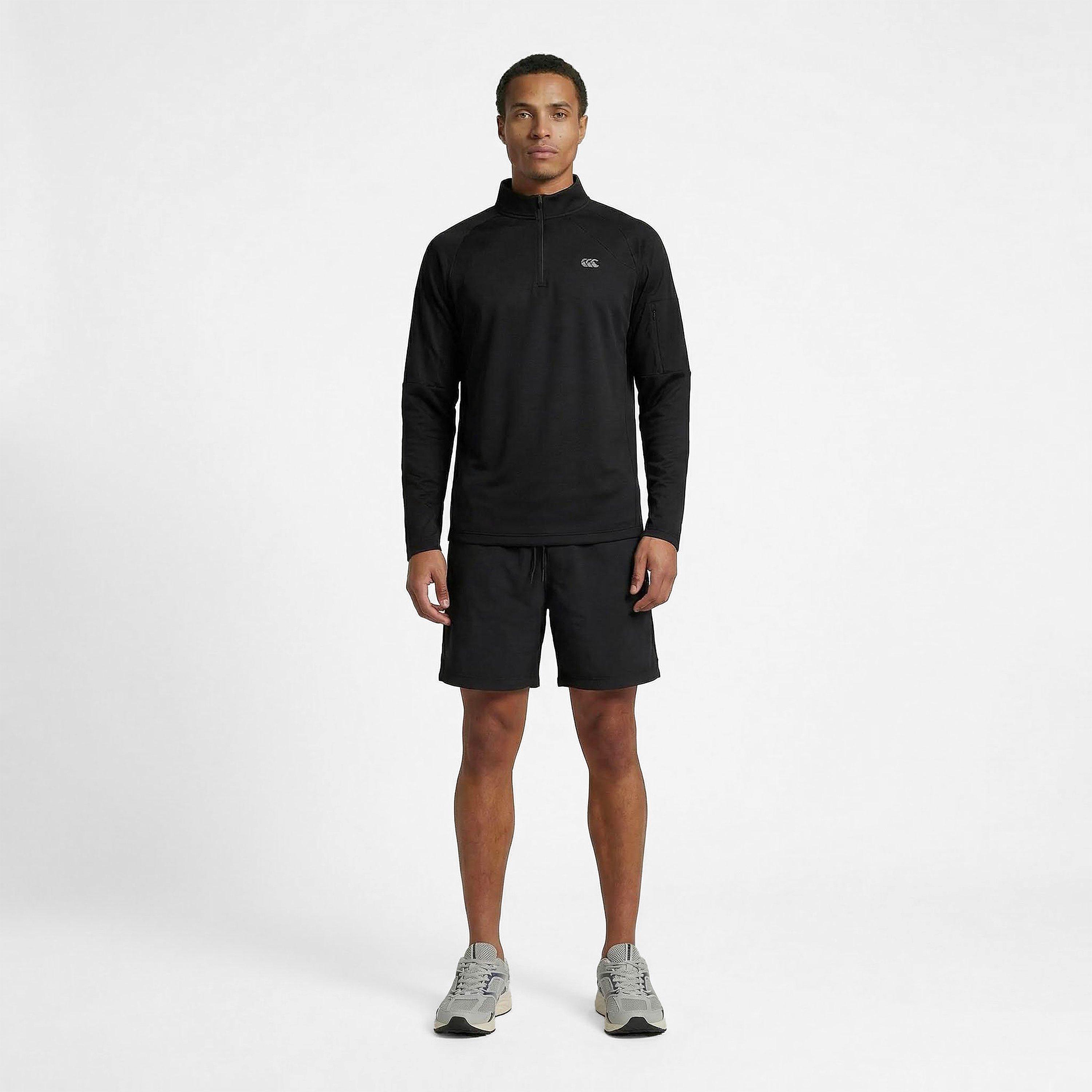 Black - Canterbury - Cant Tempo 1/4 Zip Sn62 - 5