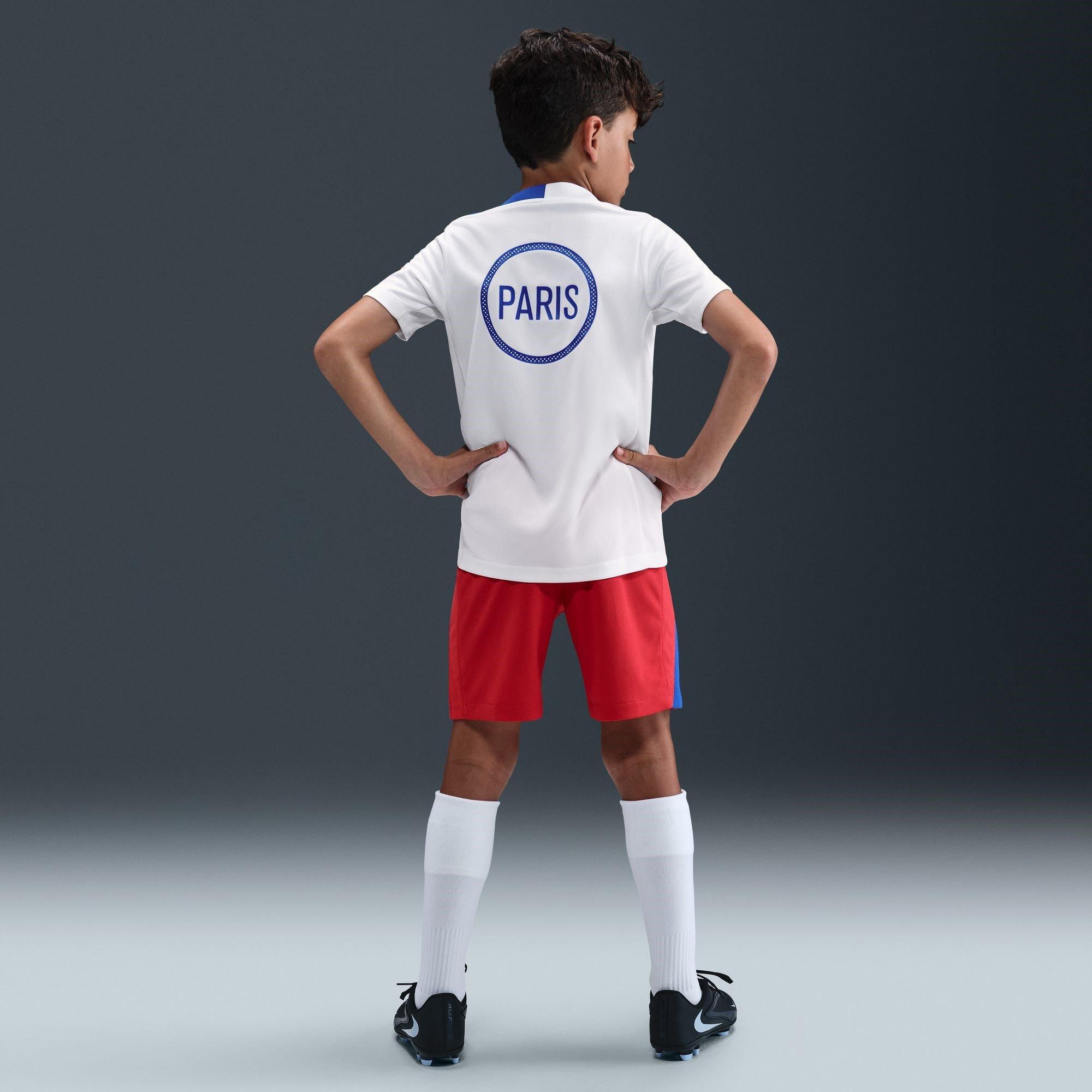 White/Blue - Nike - PSG Strike Top 2025 2026 Juniors - 8