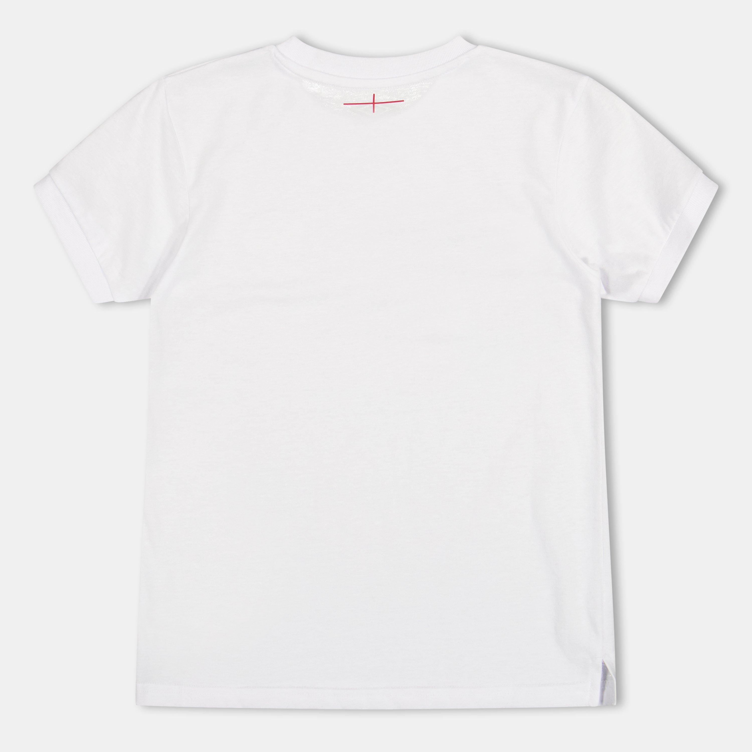 Sjajno Bijelo - Umbro - England Rugby Presentation T-Shirt Juniors 2024 - 2