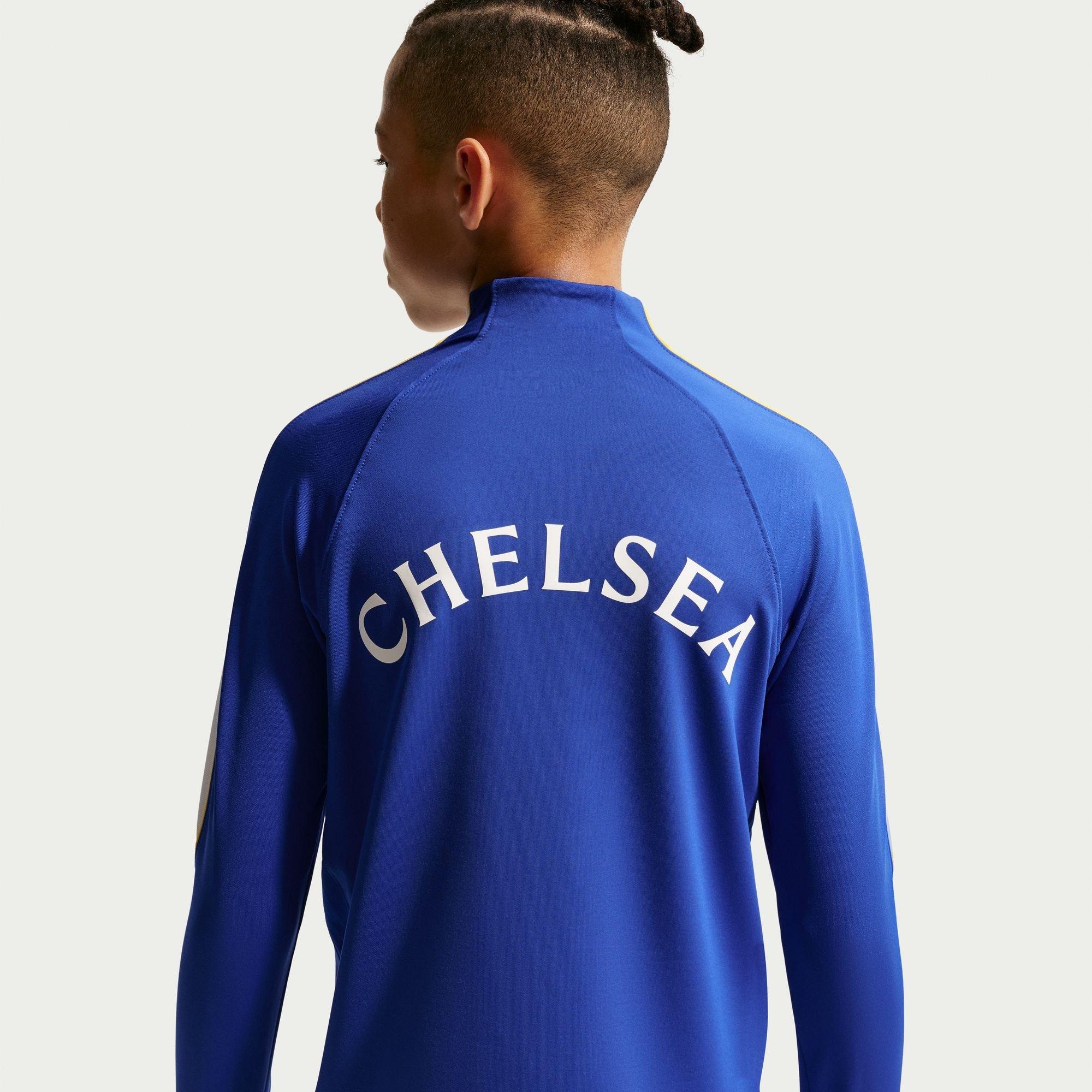 Blå/Hvid - Nike - Chelsea Training Drill Top 2026/27 Juniors - 5