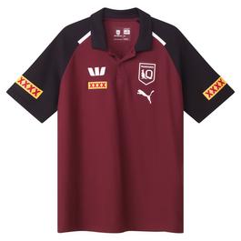 Puma Queensland Maroons 2024 Polo Shirt Adults