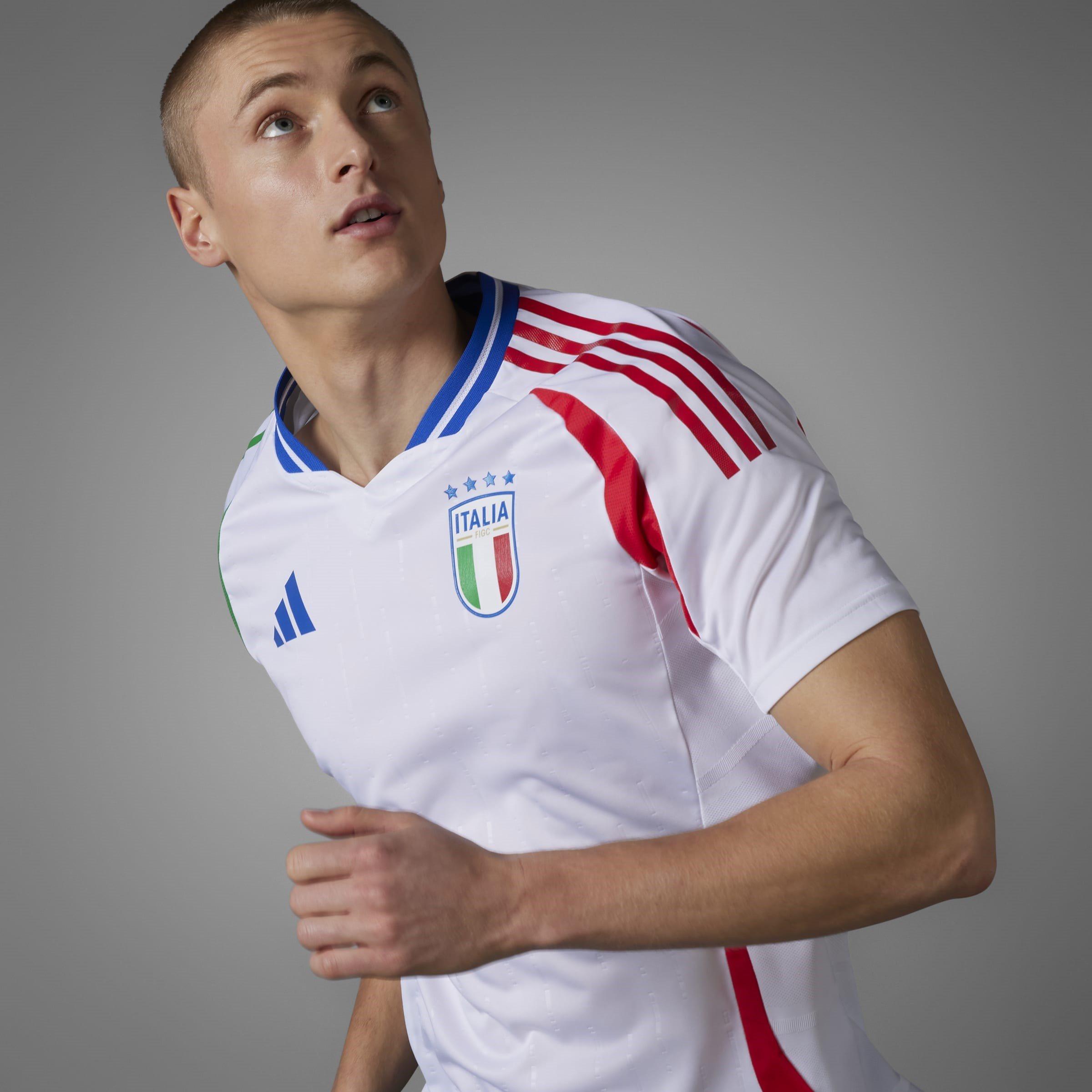hvid - adidas - Italy Authentic Home Shirt 2024 Adults - 11