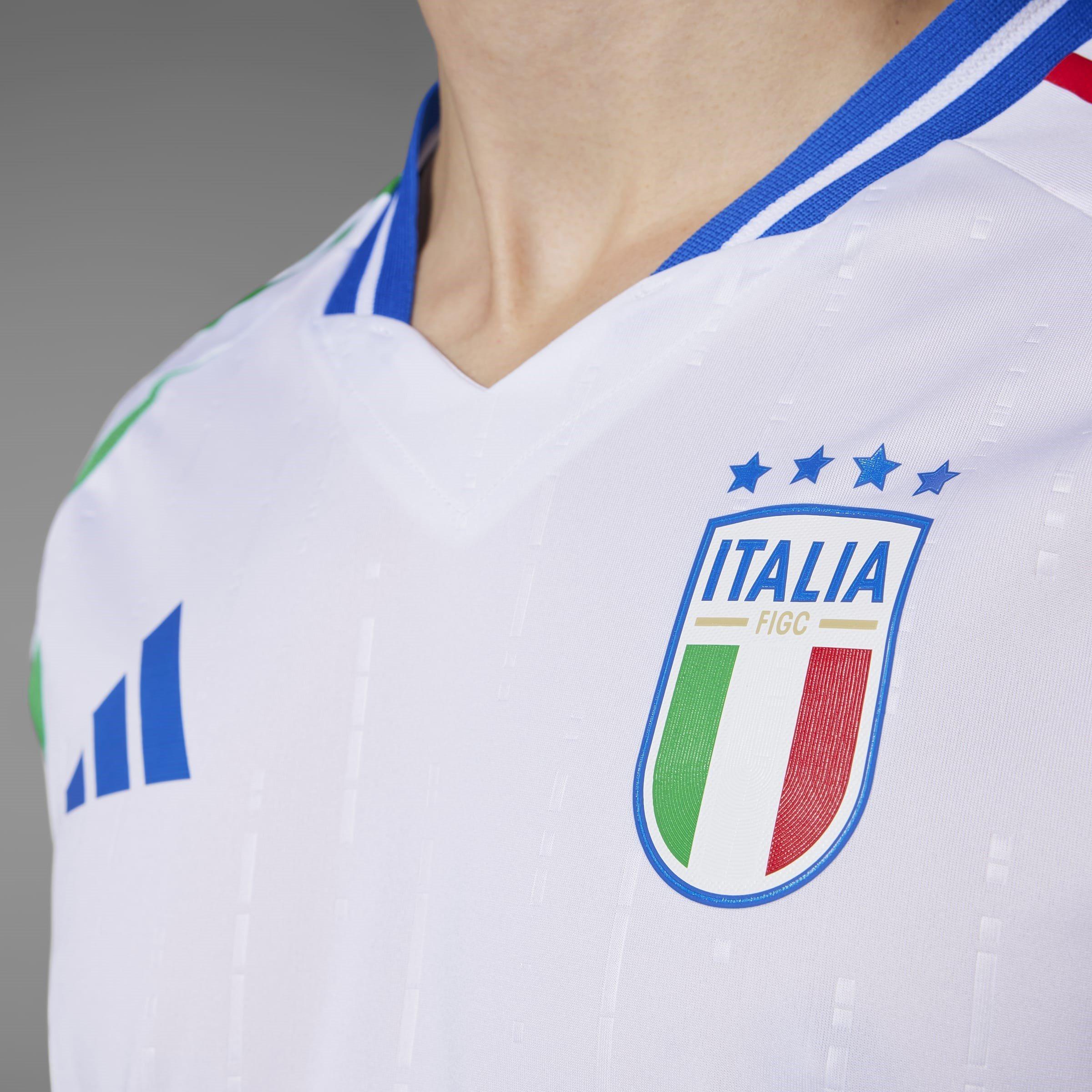 hvid - adidas - Italy Authentic Home Shirt 2024 Adults - 13