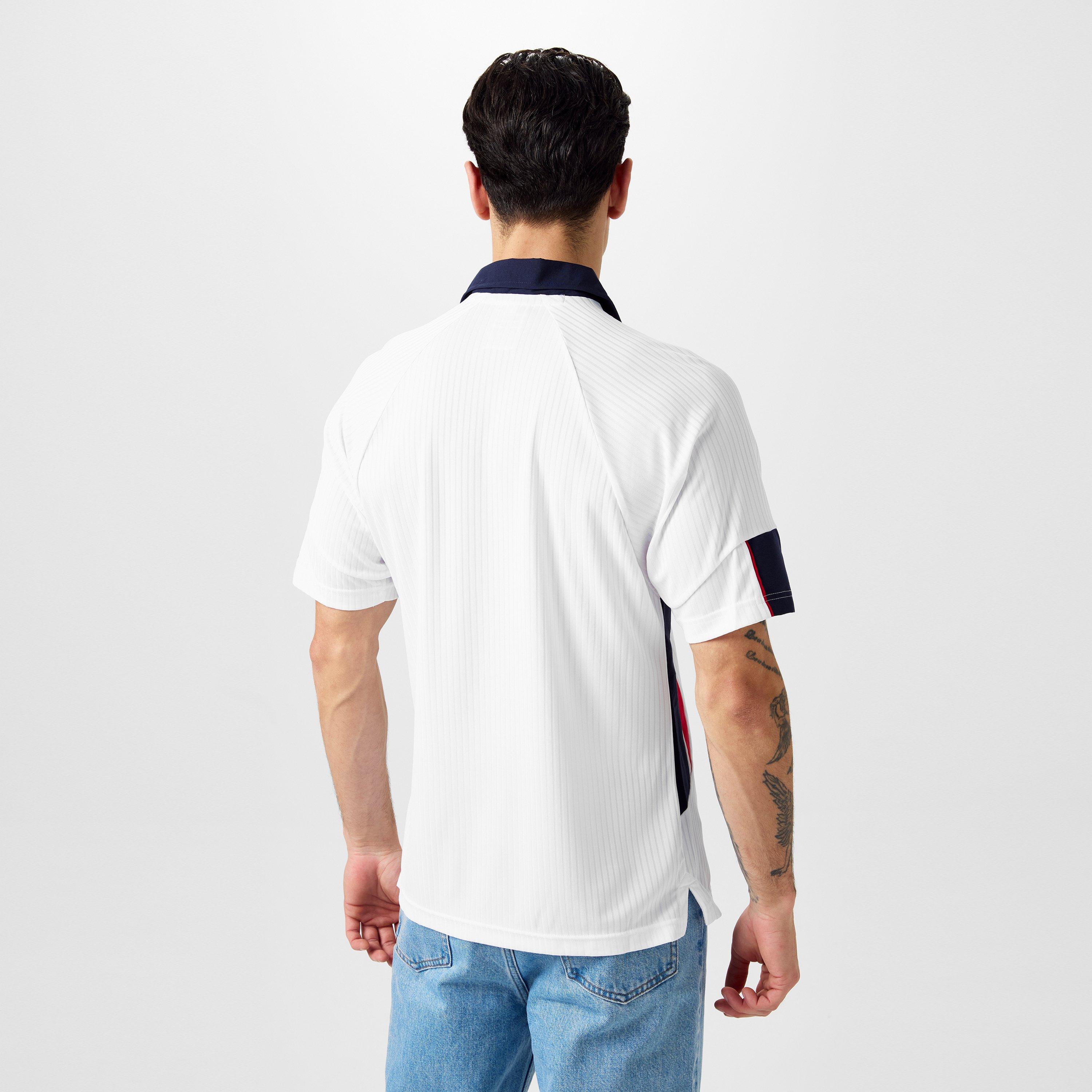 Blanc - Score Draw - England 1998 Home Shirt Adults - 2