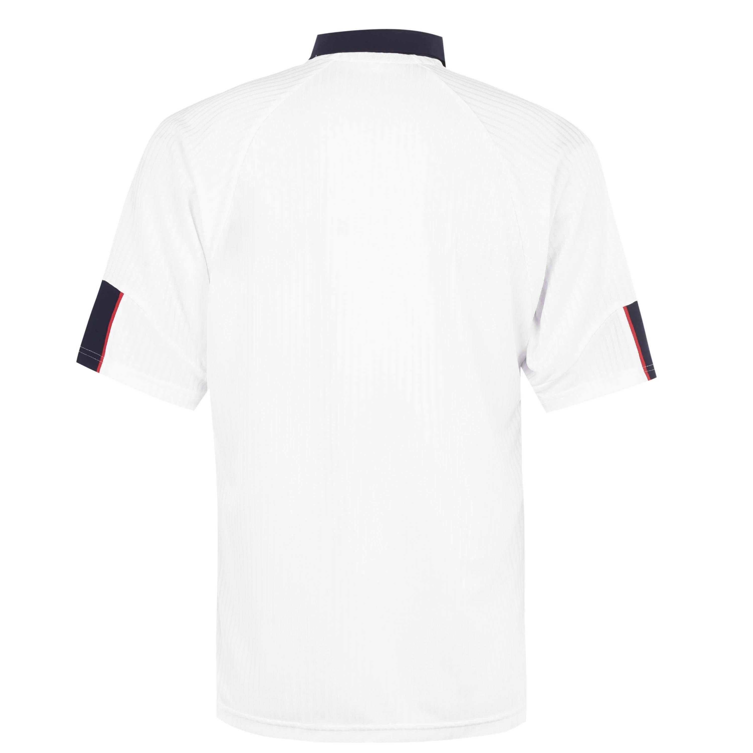 Blanc - Score Draw - England 1998 Home Shirt Adults - 6