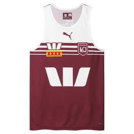 Puma Queensland Maroons 2024 Training Singlet Adults