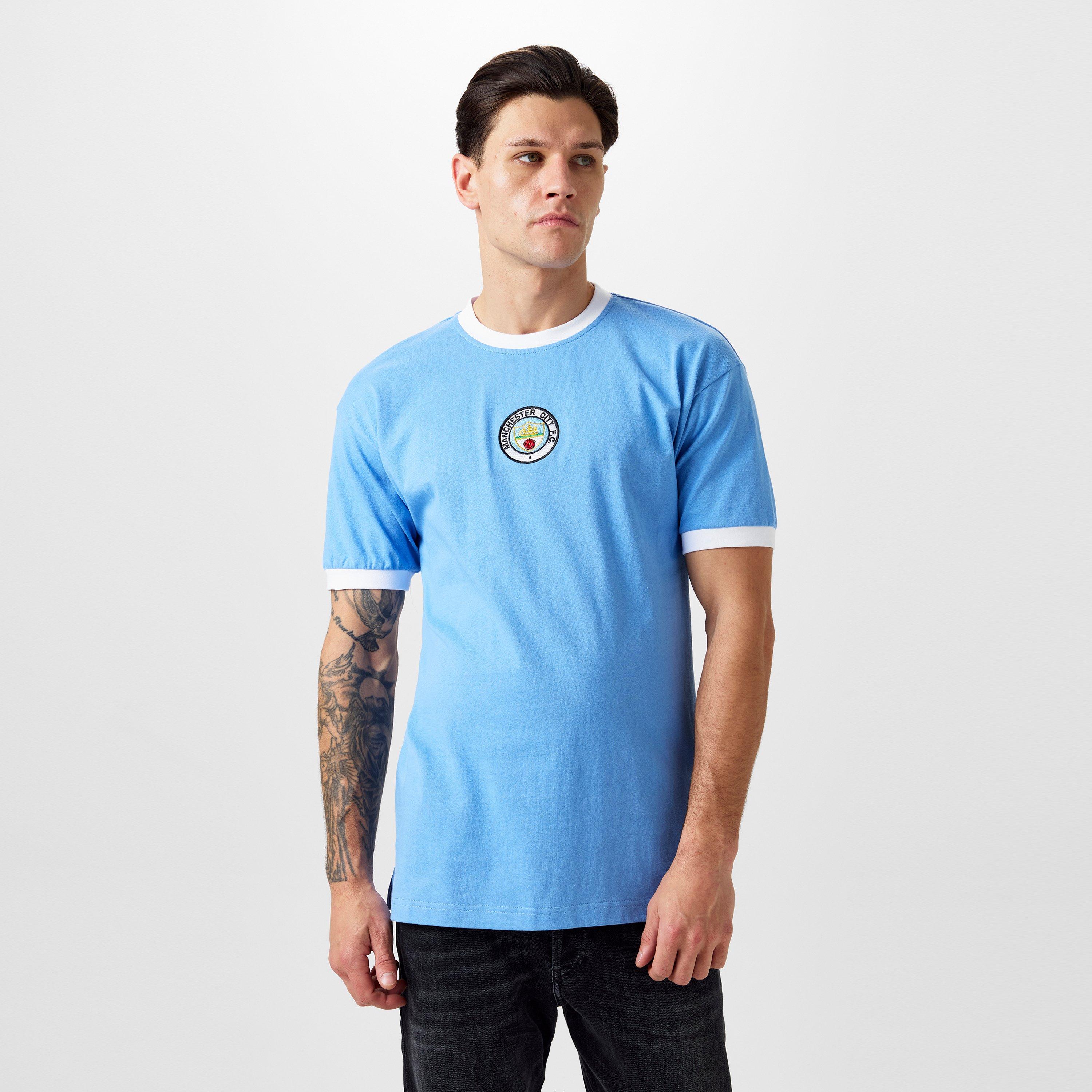 Sky - Score Draw - Manchester City 1972 Home Shirt Mens - 3