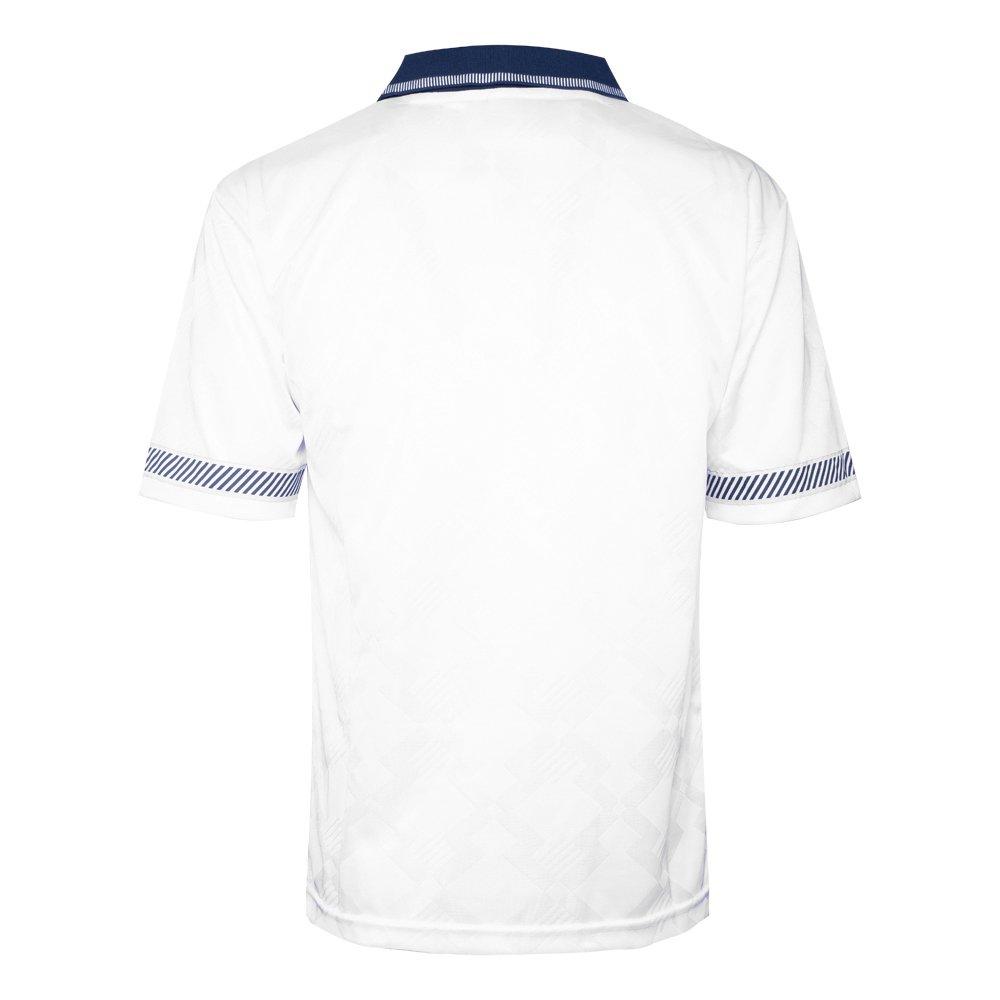 White - Score Draw - Draw England 1990 Home Shirt Adults - 2