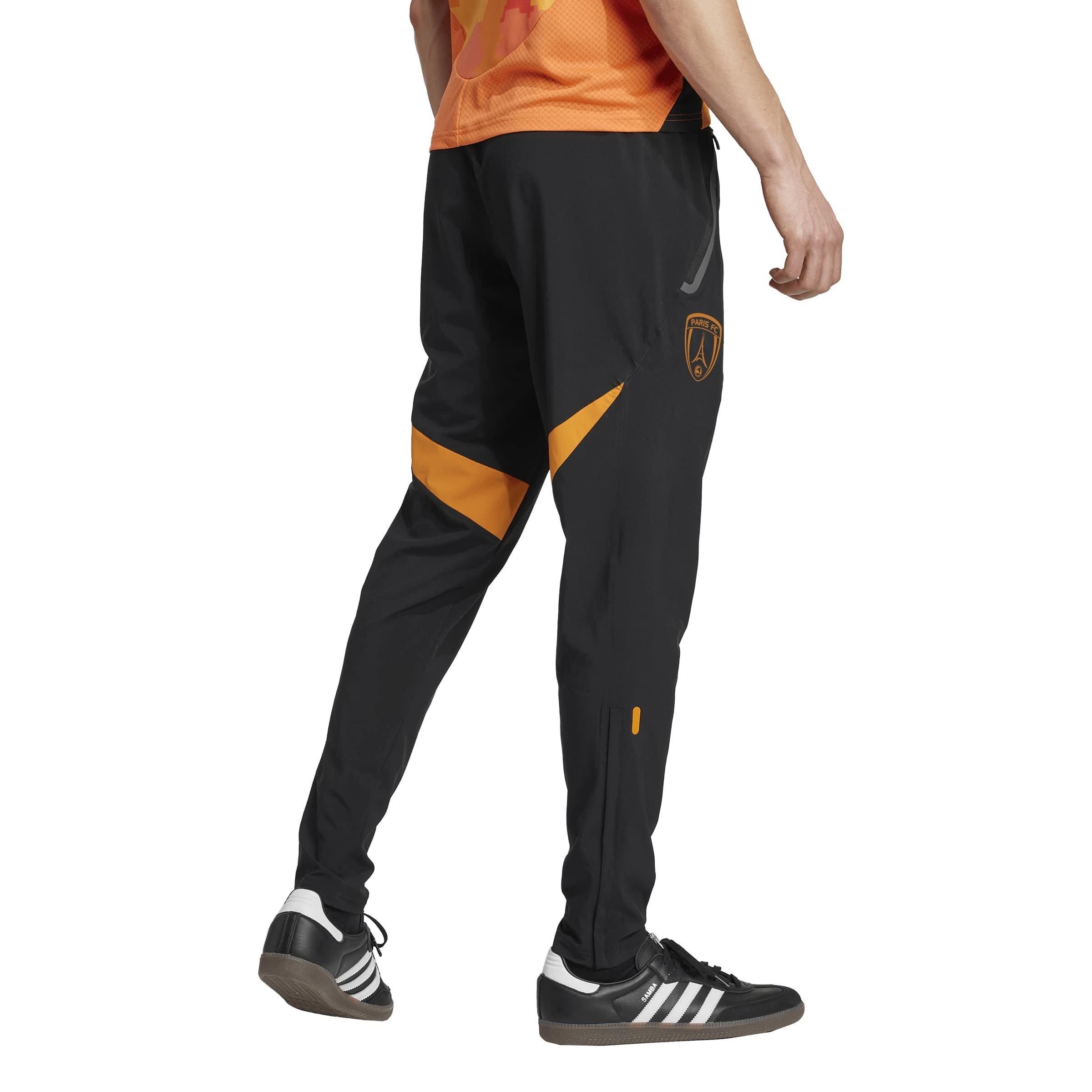 Black - adidas - Men's Paris FC Tapered-Fit Tracksuit Bottoms - 3