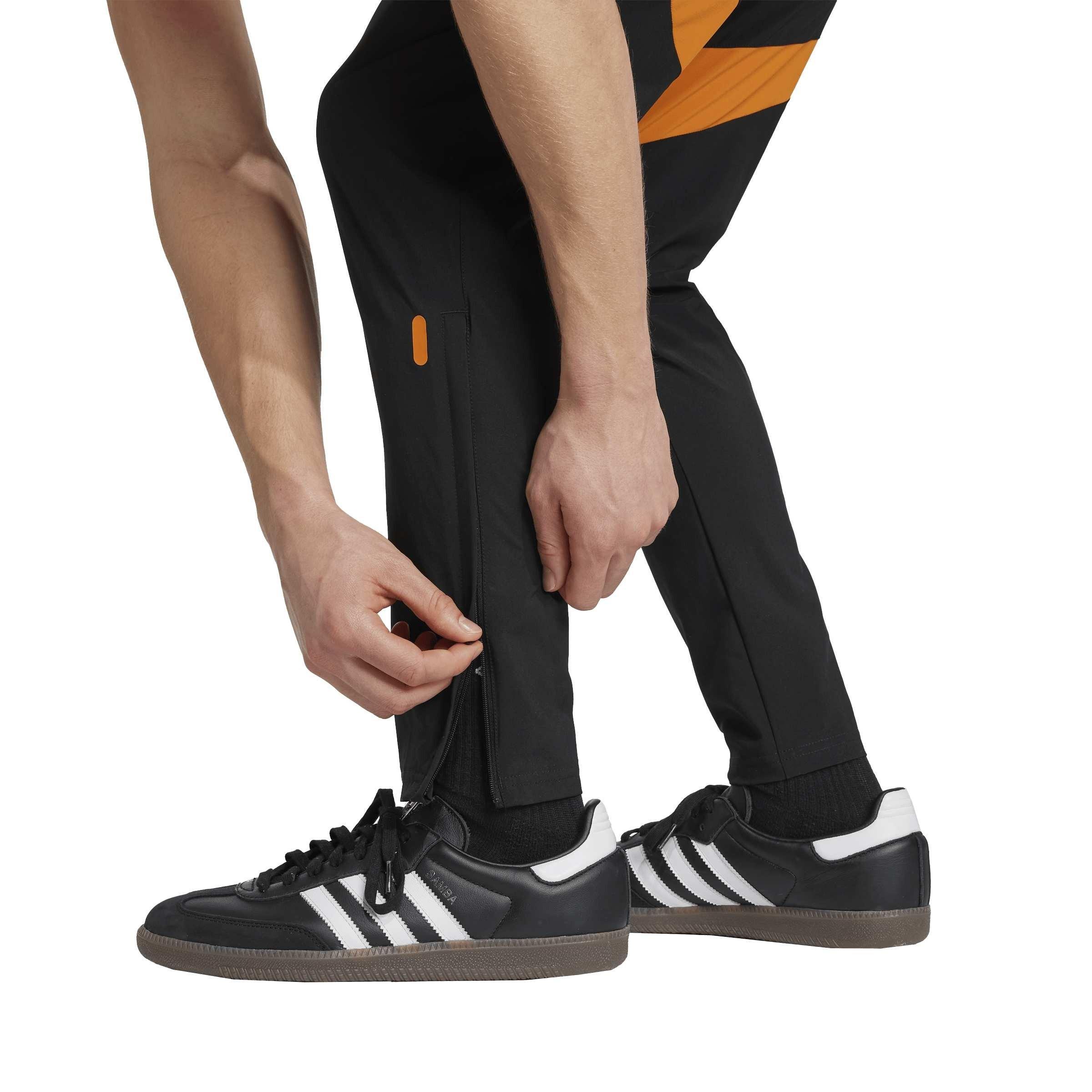 Black - adidas - Men's Paris FC Tapered-Fit Tracksuit Bottoms - 5